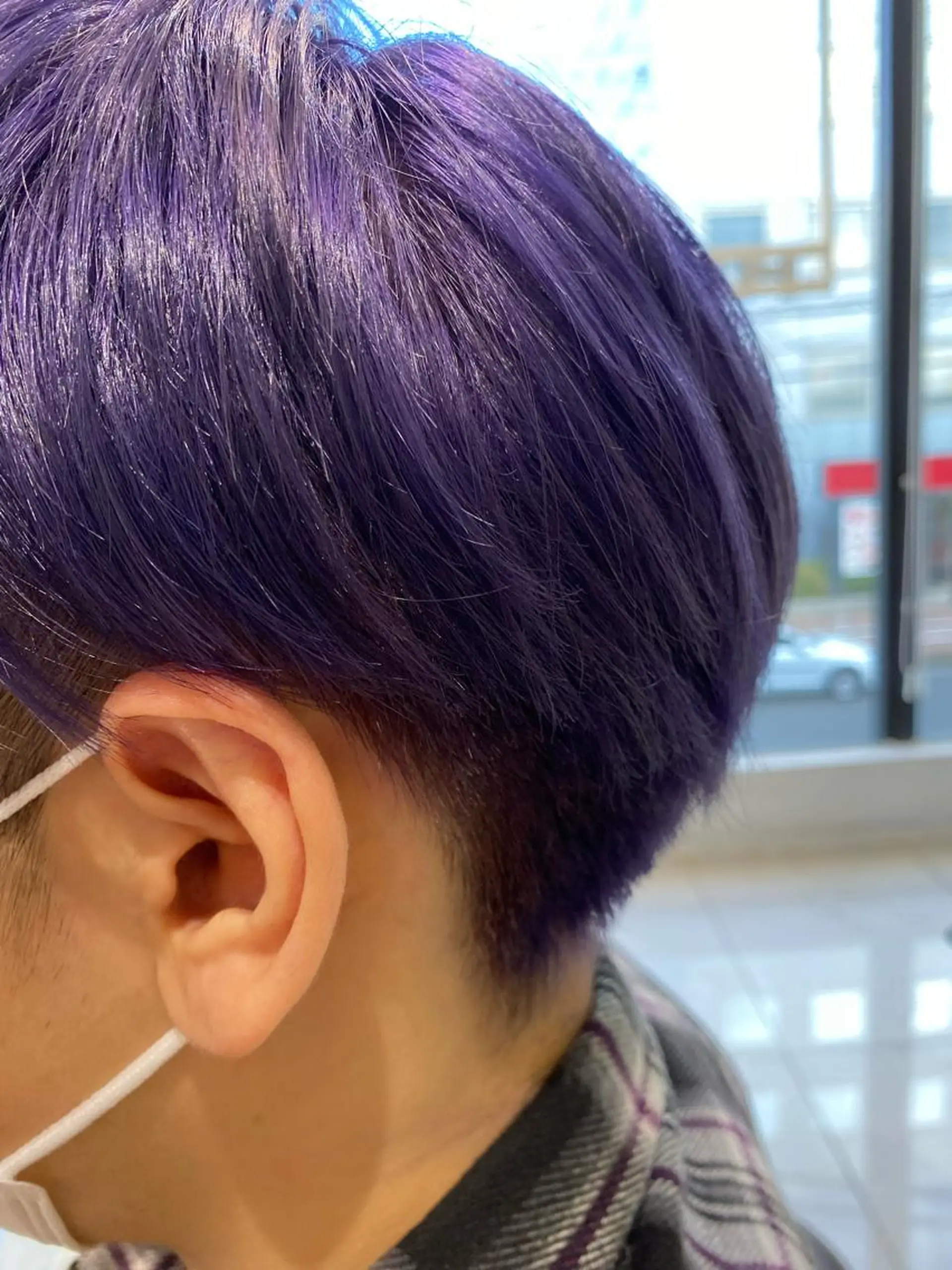 カラー メンズ カット ヘアカラー 佐々木 拓海のヘアスタイル