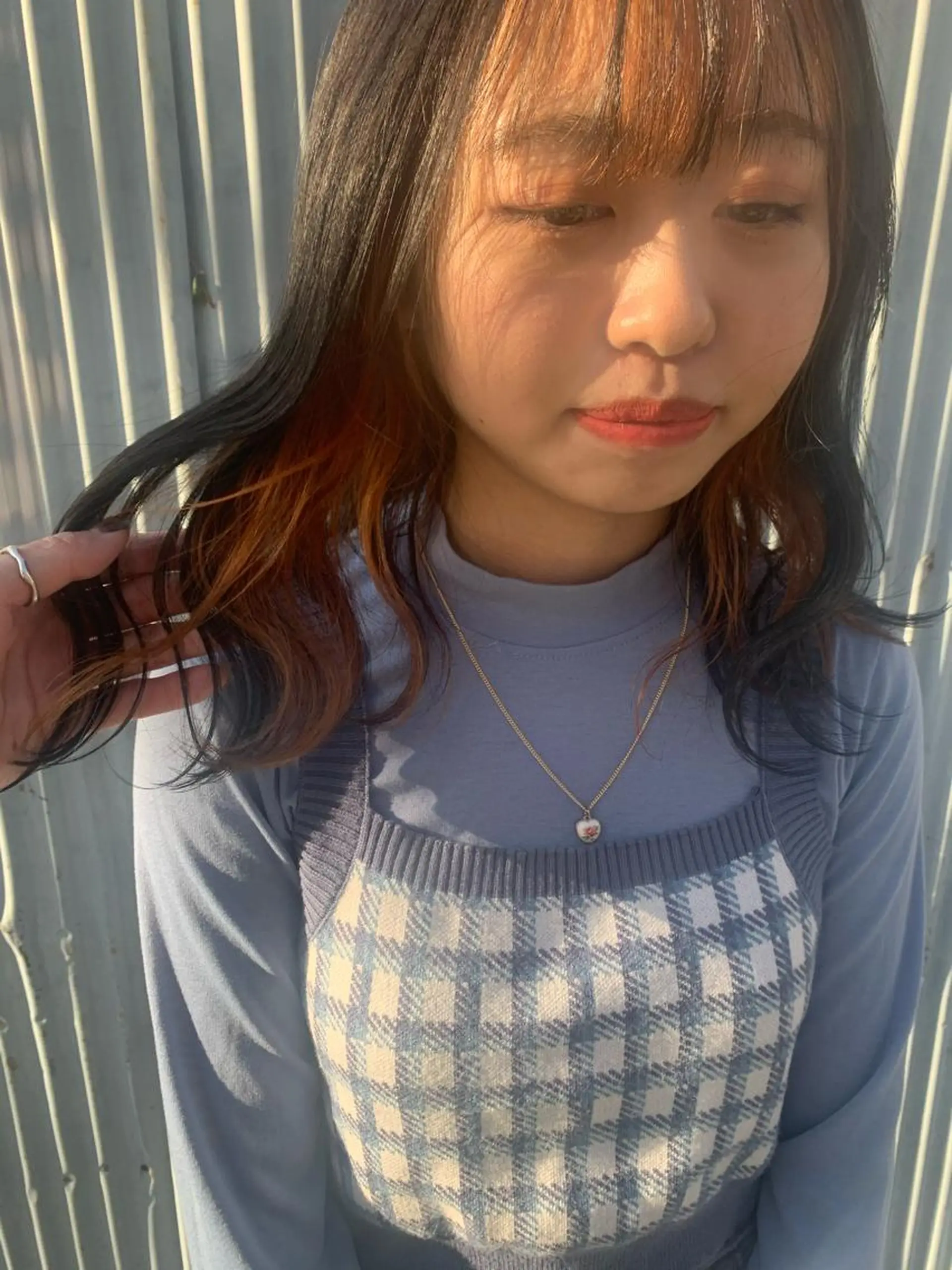 ミディアム カラー 透明感カラー イヤリングカラー グレージュ オリーブグレージュ オリーブグレー ヘアカラー 中目黒🌼 🌼ハナのヘアスタイル