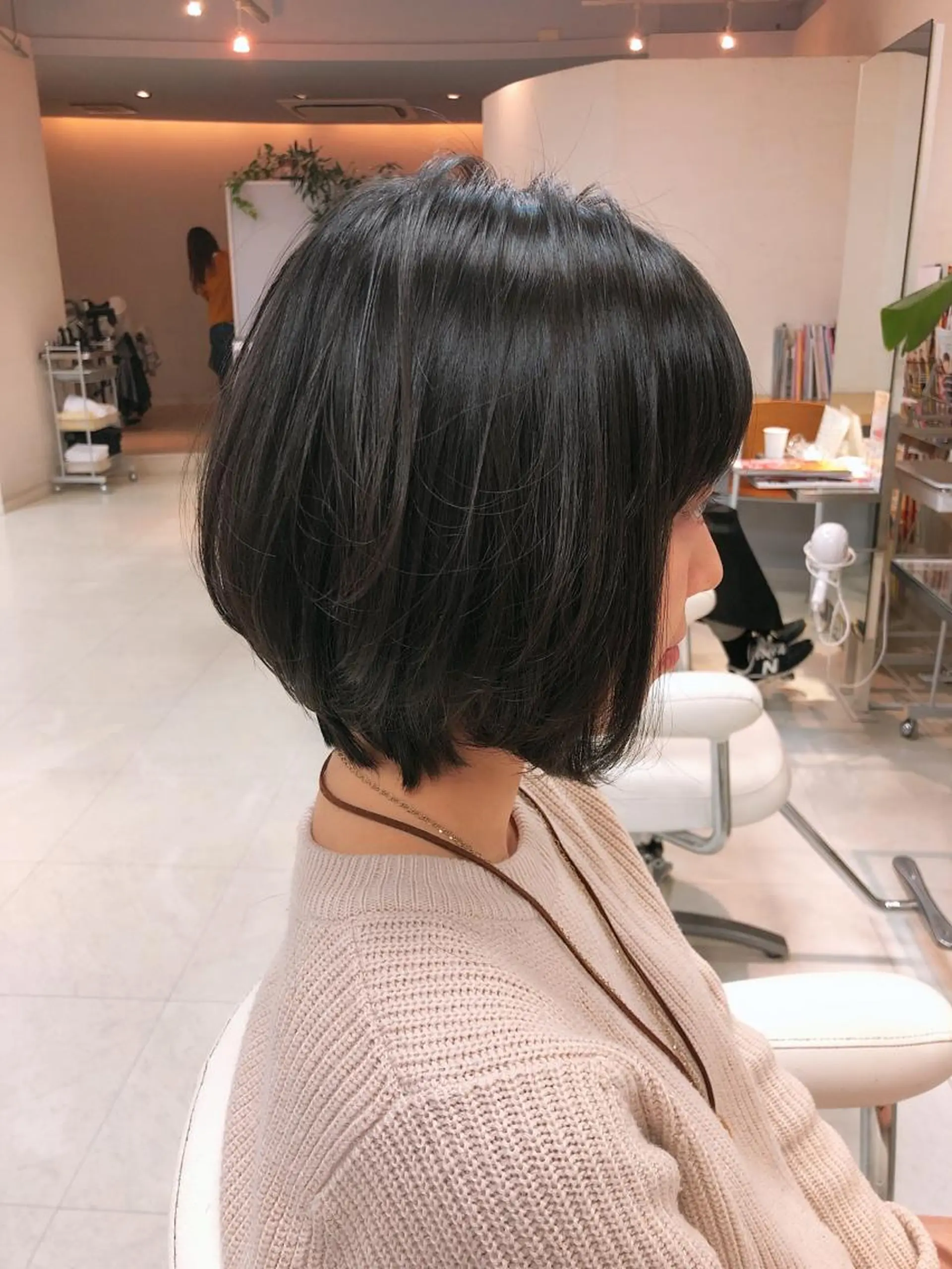 ショート ショートヘア 阿部 美咲のヘアスタイル