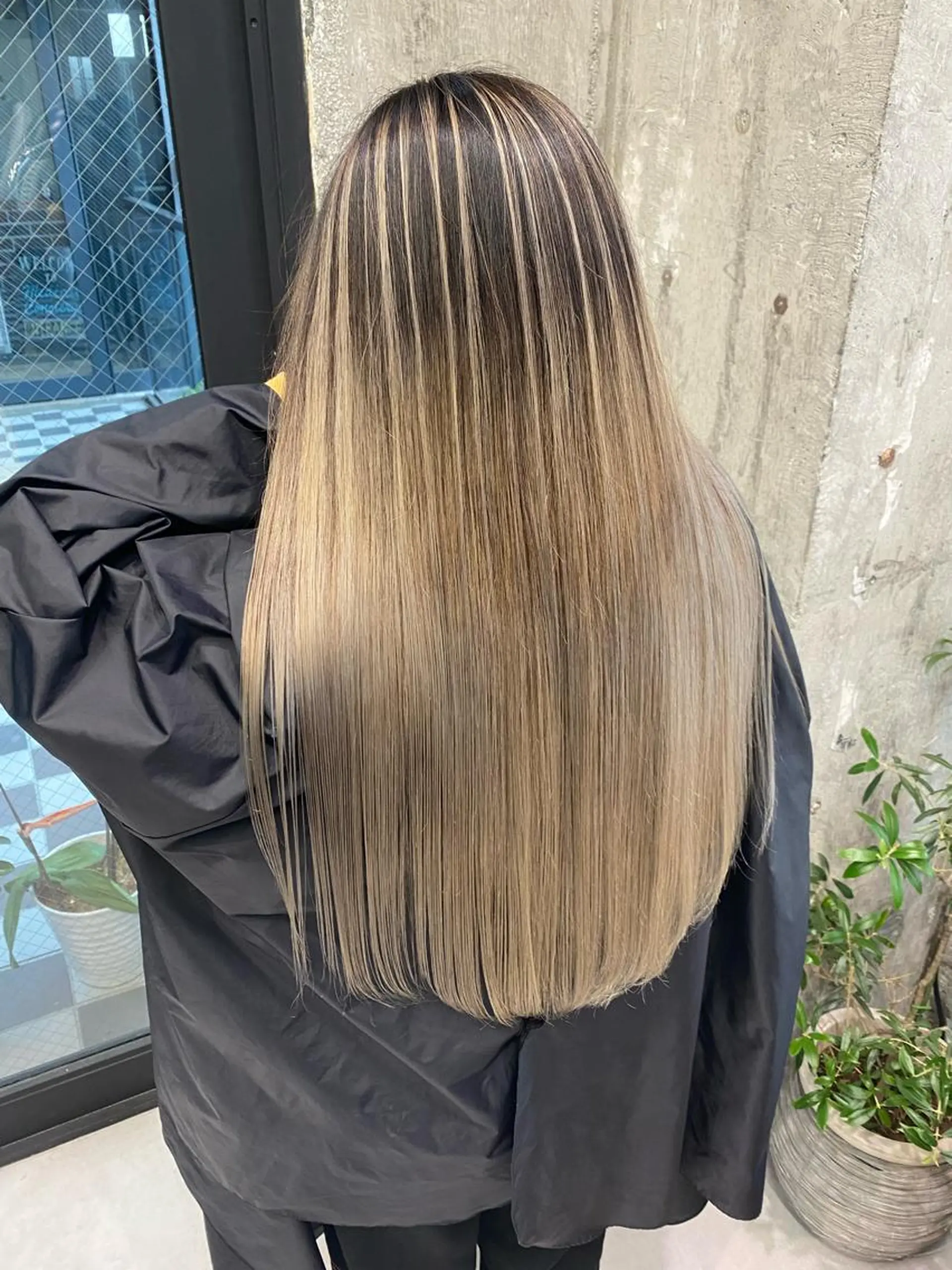 ロング ヘアカラー トリートメント 🌈透明感カラー ✨松田龍也🌈のヘアスタイル