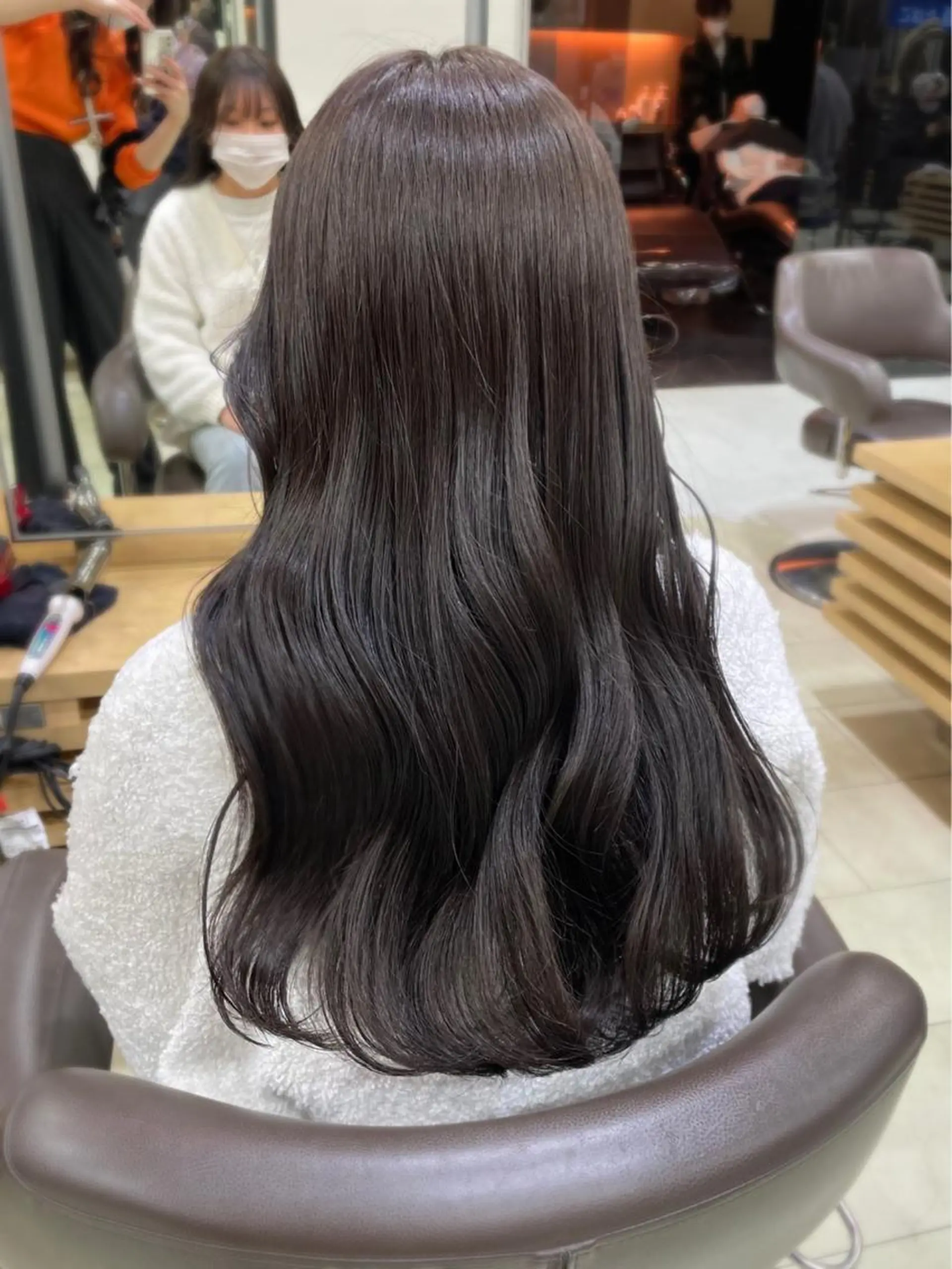 ロング カラー ヘアカラー トリートメント ヘッドスパ ヘアセット 🫧カット/パーマ /ネイル/かりん🫧のヘアスタイル