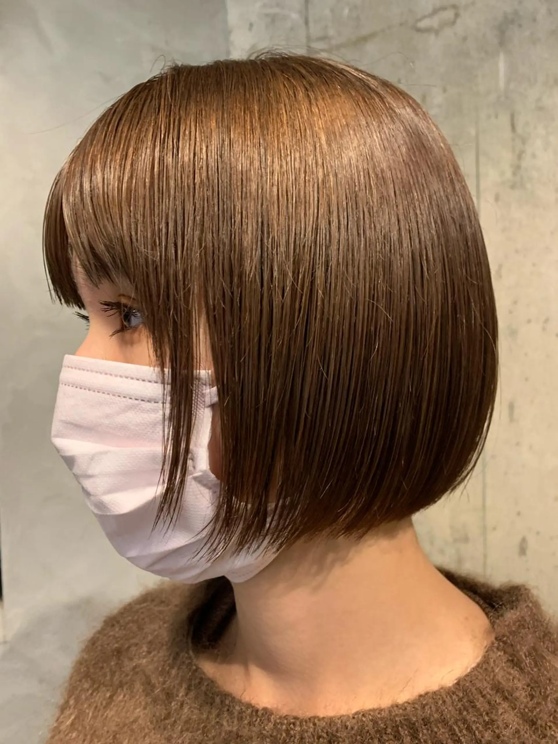 ショート ブリーチなしWカラー /地毛風/小林凪沙のヘアスタイル