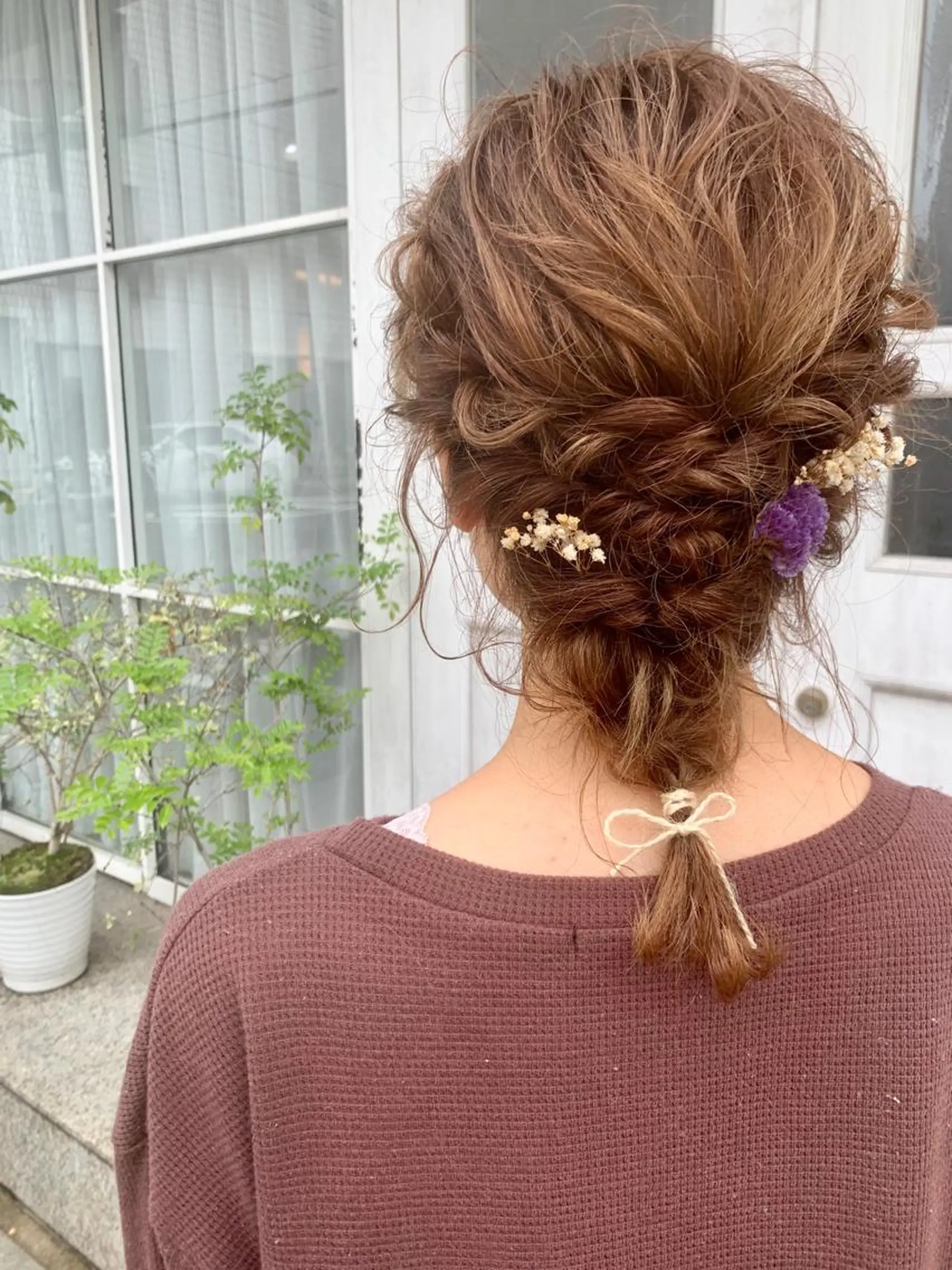 ヘアアレンジ ヘアセット シェアサロン糸所属・おおはし ひかりのヘアスタイル