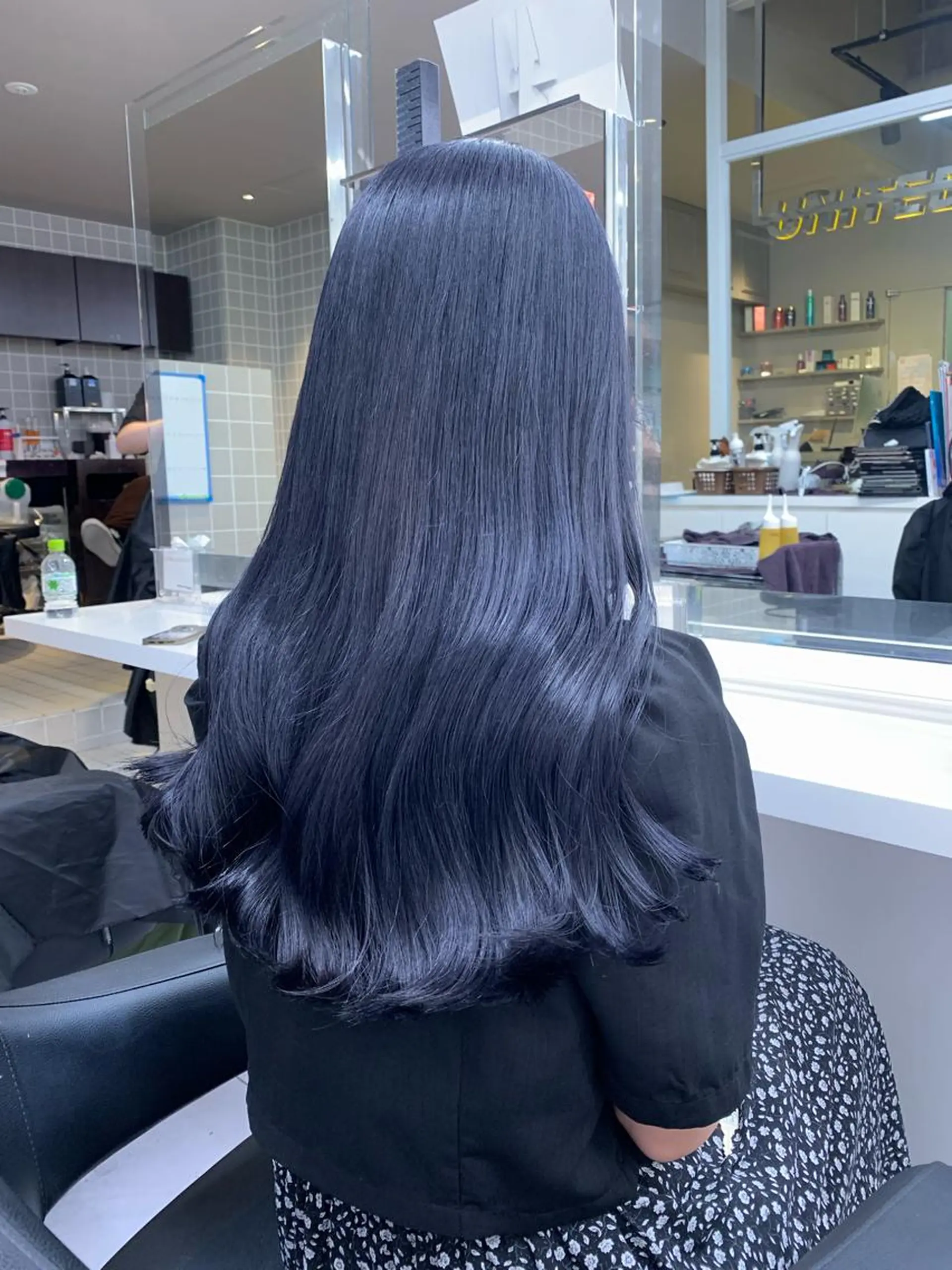 ロング ヘアカラー トリートメント 🦋肌馴染み抜群 ダブルカラー🦋のヘアスタイル