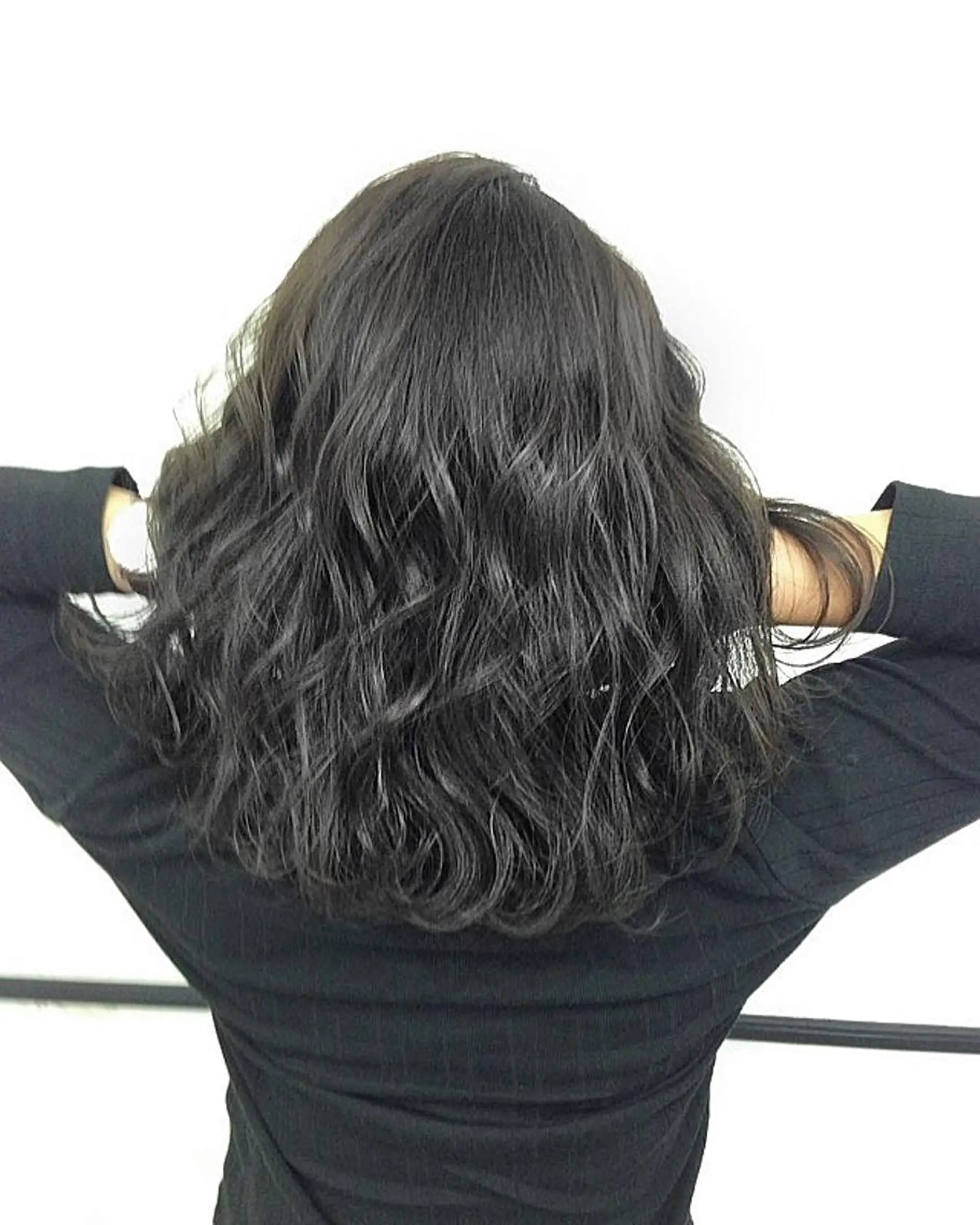 ミディアム ハイライト 淡色ふんわりhair 新宿satomiのヘアスタイル
