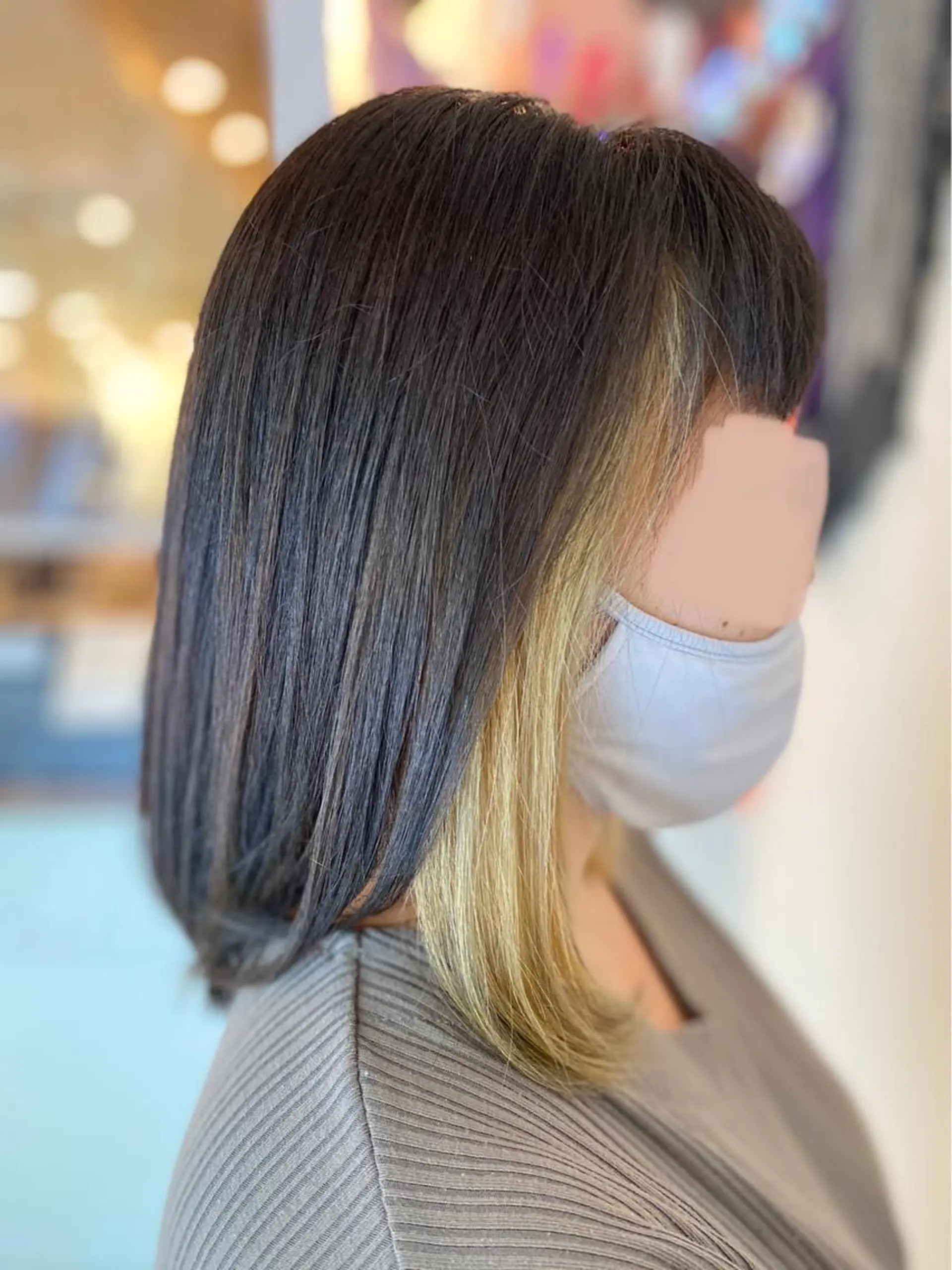 ミディアム 清水 有紗のヘアスタイル