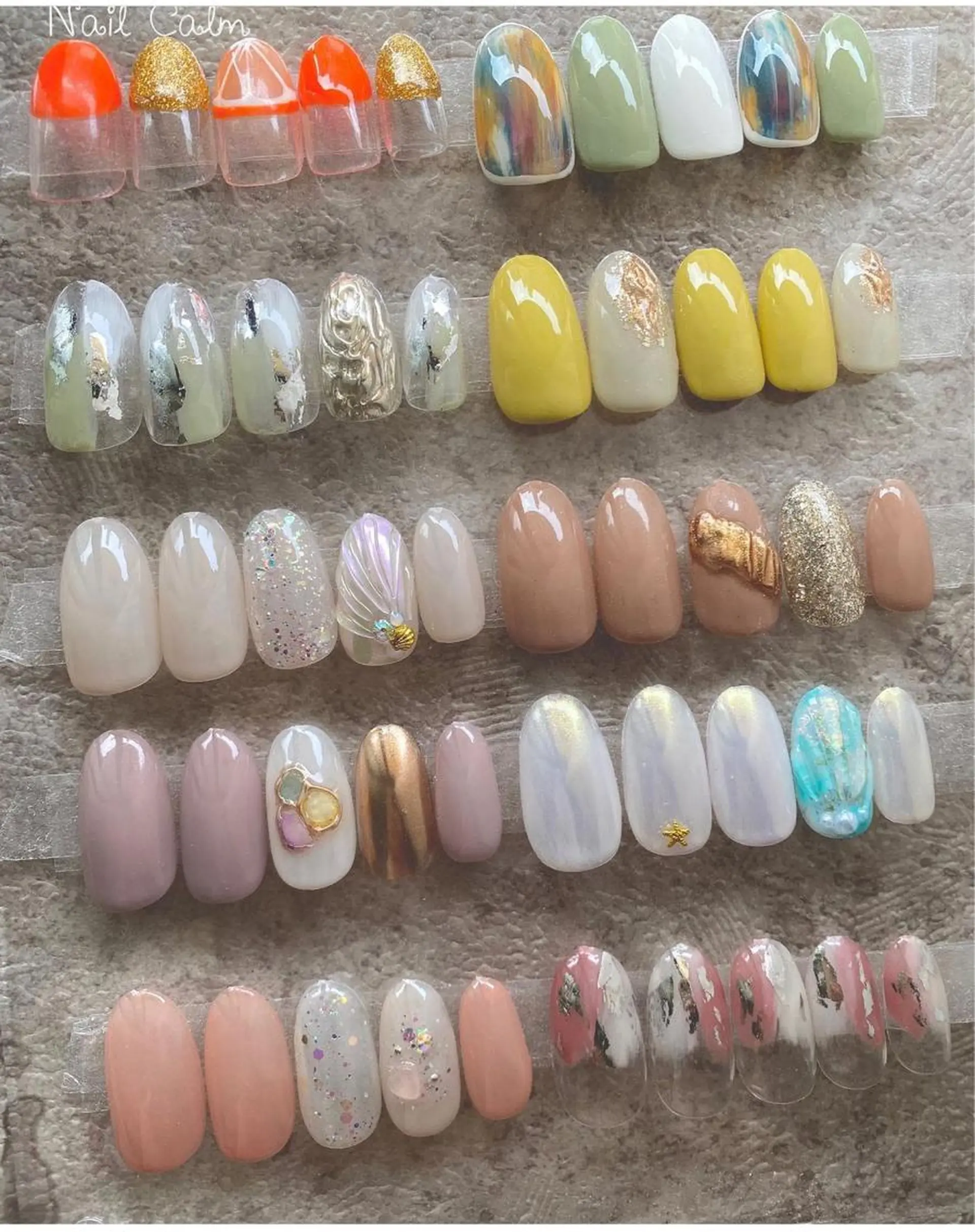 ネイル シンプルネイル ハンドネイル Nail Calm所属・プライベートサロン Calmのネイルデザイン