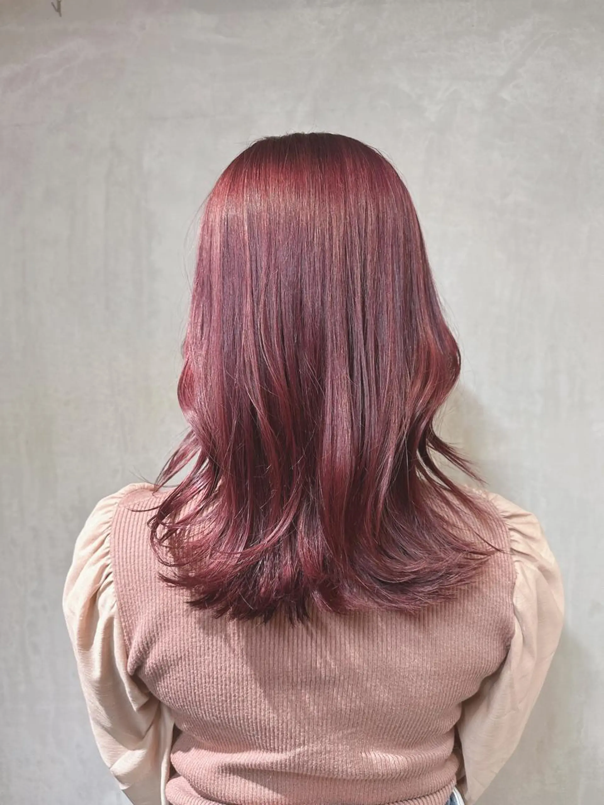 ミディアム カラー カット ヘアカラー トリートメント 【デザインカラー】 【ボブ】登戸澤田淳平のヘアスタイル