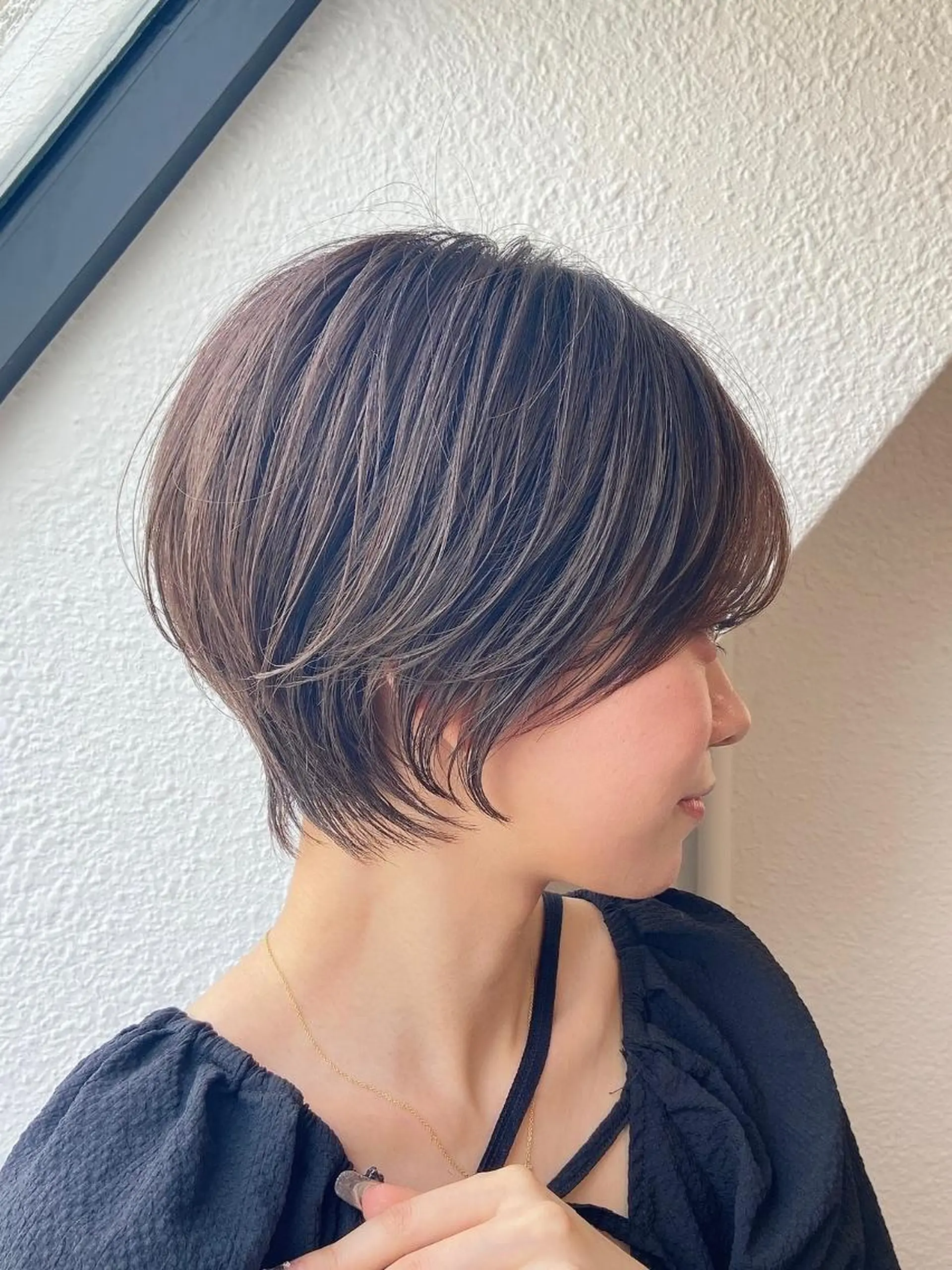 カラー ショート メンズ/フェザー ショート/isseyのヘアスタイル