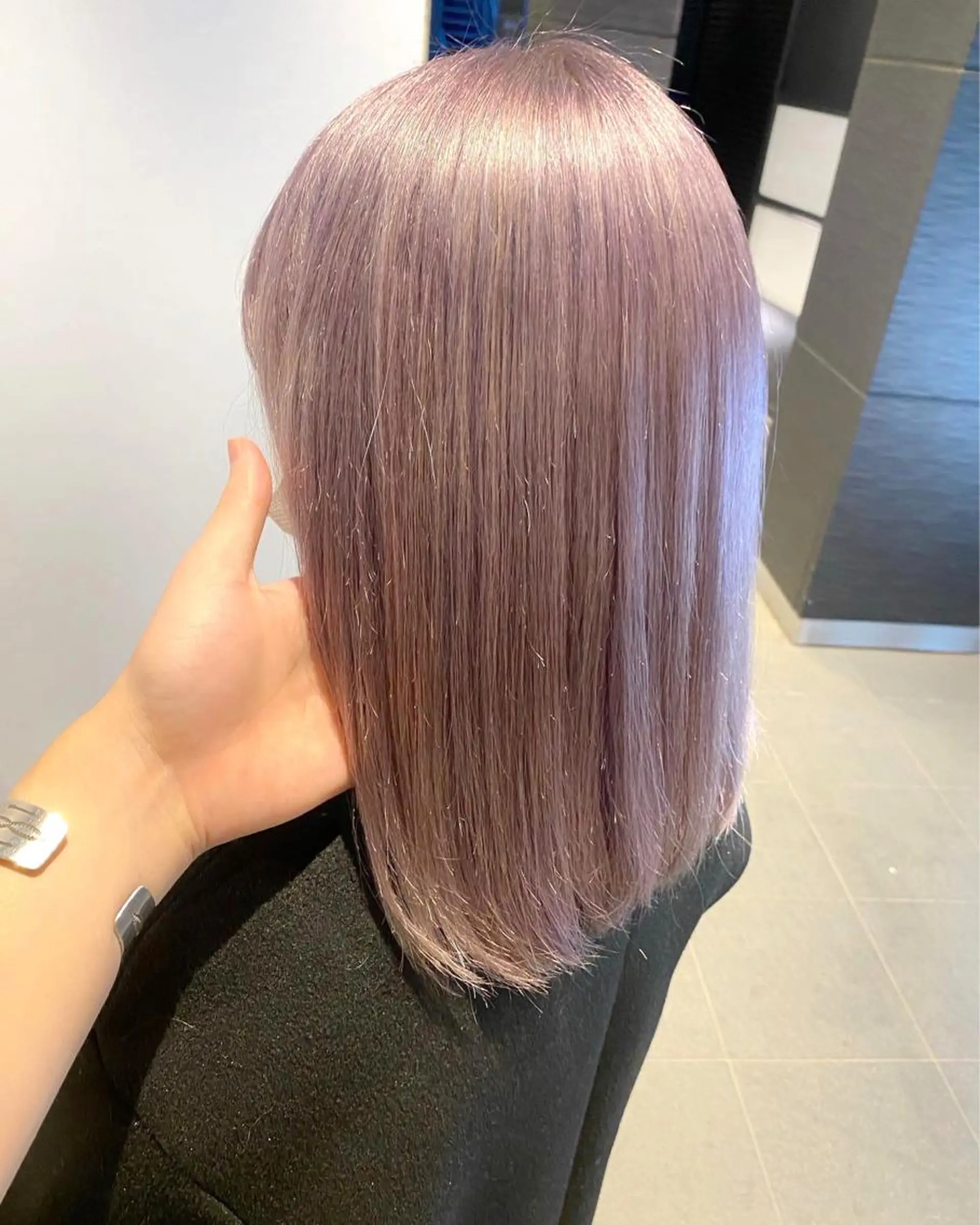 ミディアム カラー ヘアカラー トリートメント カラー系/カット特化 🟠オオタキマサシのヘアスタイル