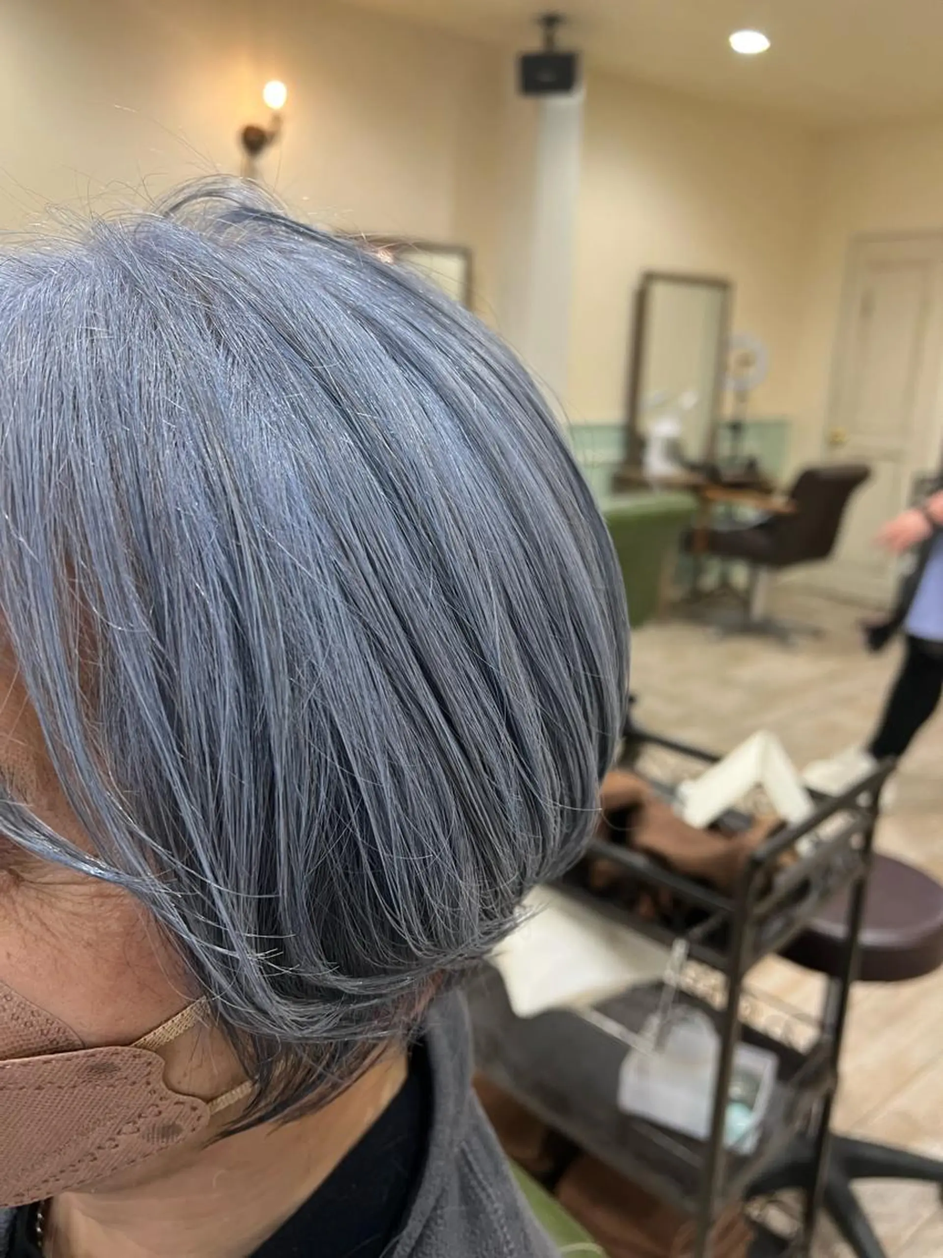 ショート カラー メンズ アッシュ カット ヘアカラー トリートメント noble店長 松本　拓也▶◀*.のヘアスタイル