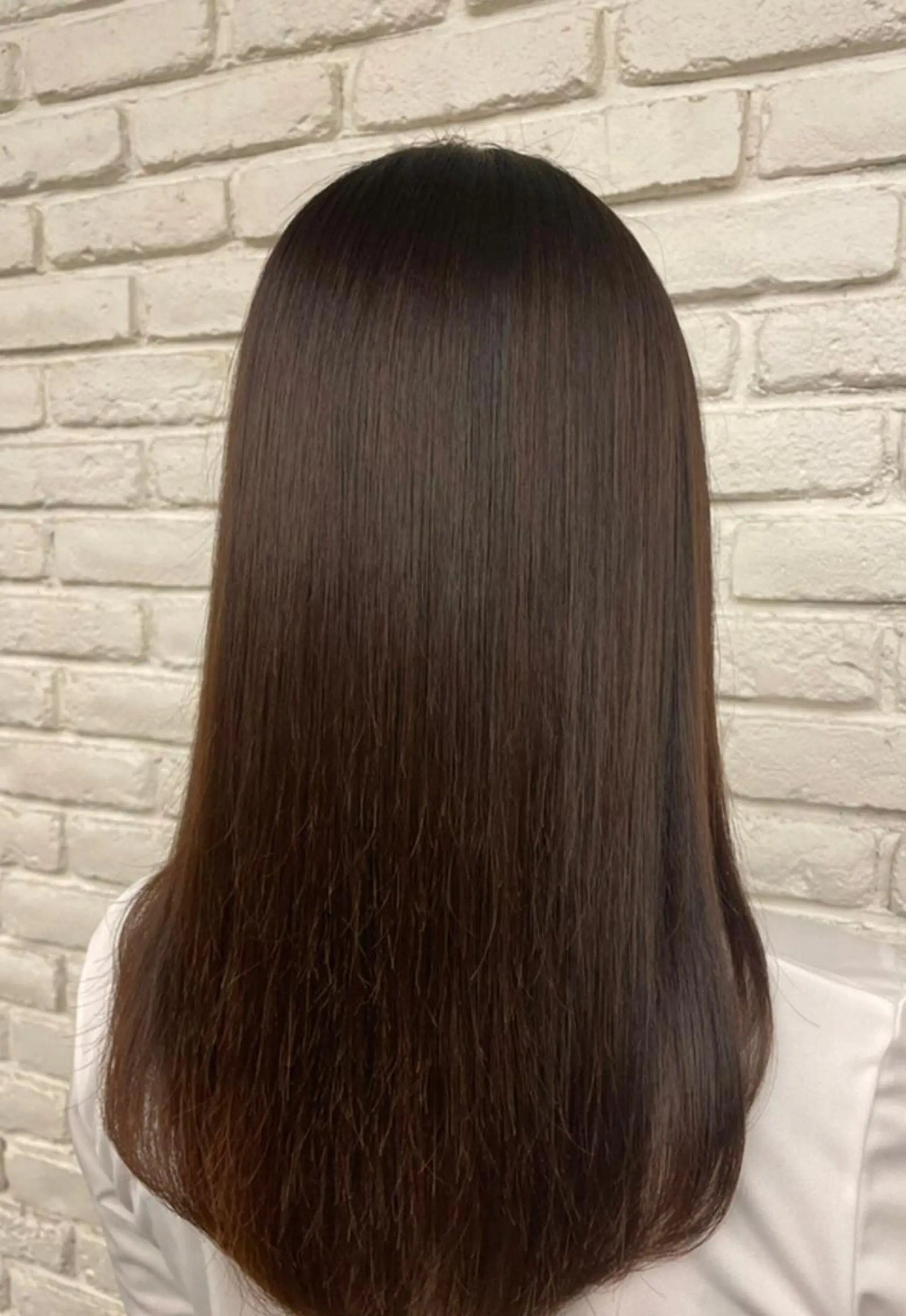 ロング カット 縮毛矯正 トリートメント ヘアセット 🍑まき/カット /髪質改善カラー🍑のヘアスタイル