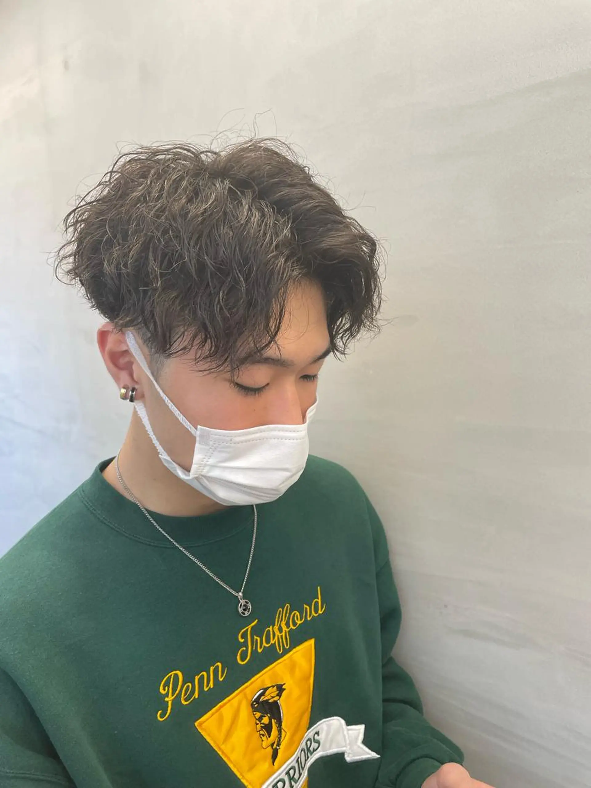 ショート パーマ メンズ 🔥縦落ちツイスパ 🔥鈴木健紀のヘアスタイル