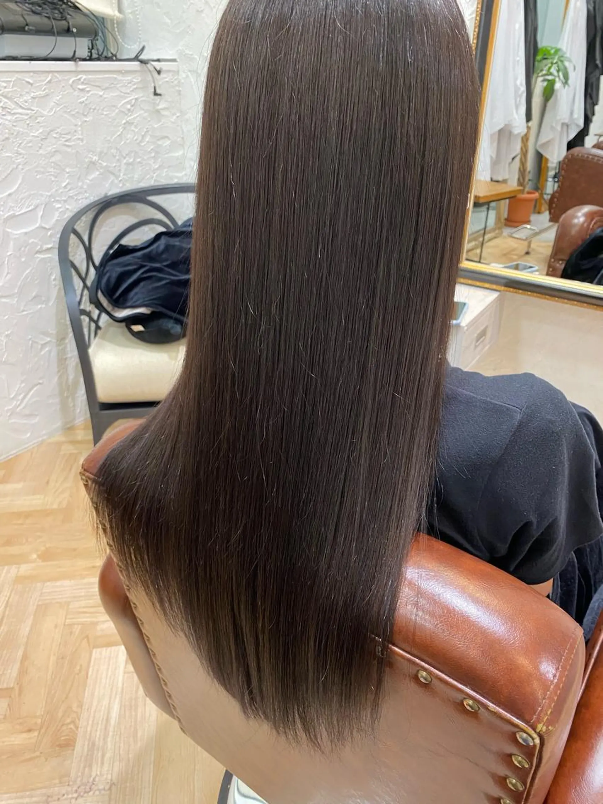 ロング 齋藤 優のヘアスタイル