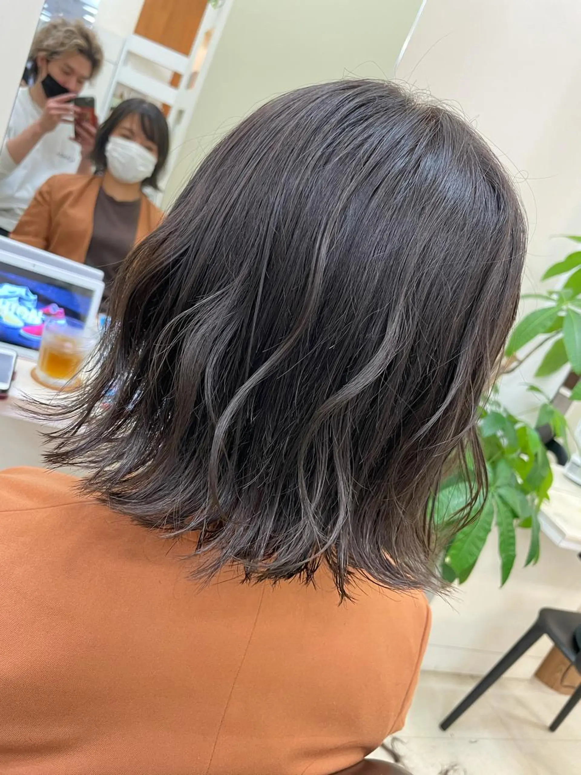 ミディアム カラー 大住 京平のヘアスタイル