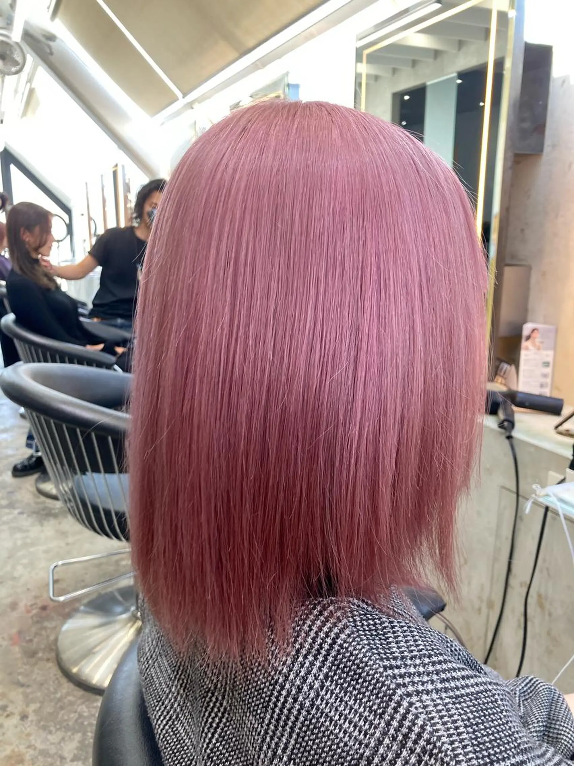 ミディアム ヘアカラー トリートメント レイヤーカットモデル ショートカット/颯大のヘアスタイル