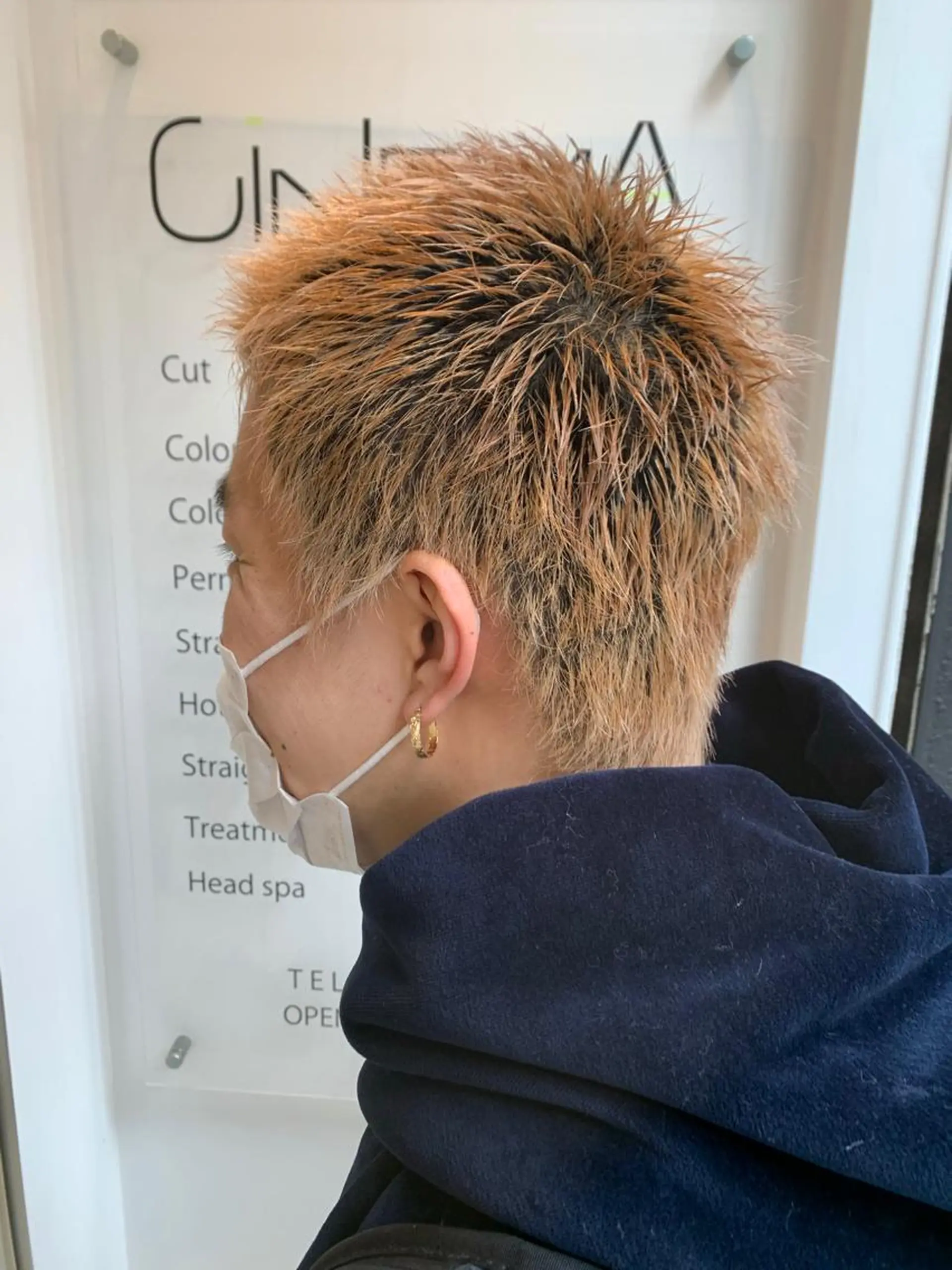 ショート メンズ ベリーショート CiNEMA daikanyama所属・透明感カラー🫧 今泉健太のヘアスタイル