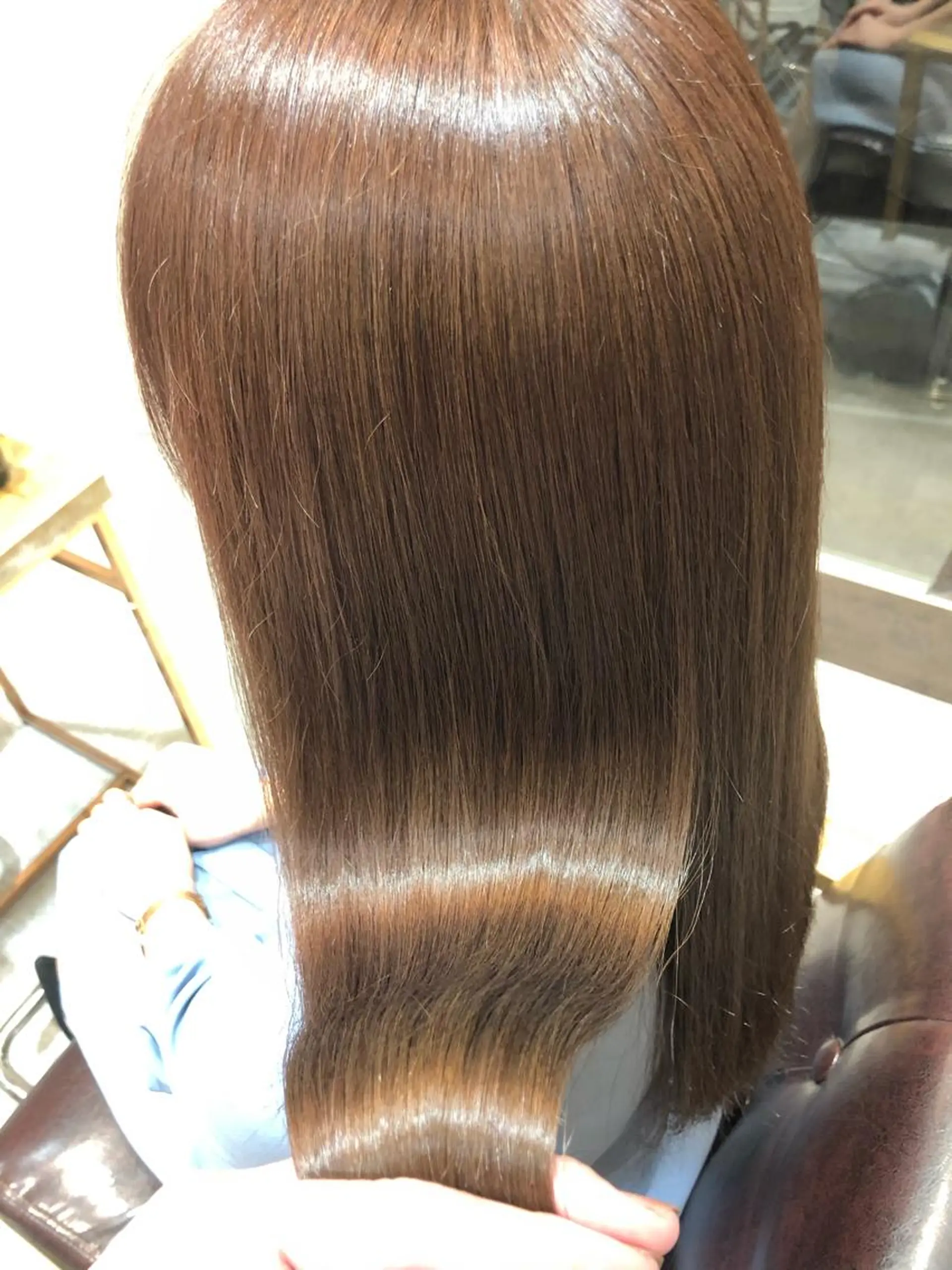ロング カット 縮毛矯正 トリートメント 小山内 龍一郎 店長のヘアスタイル