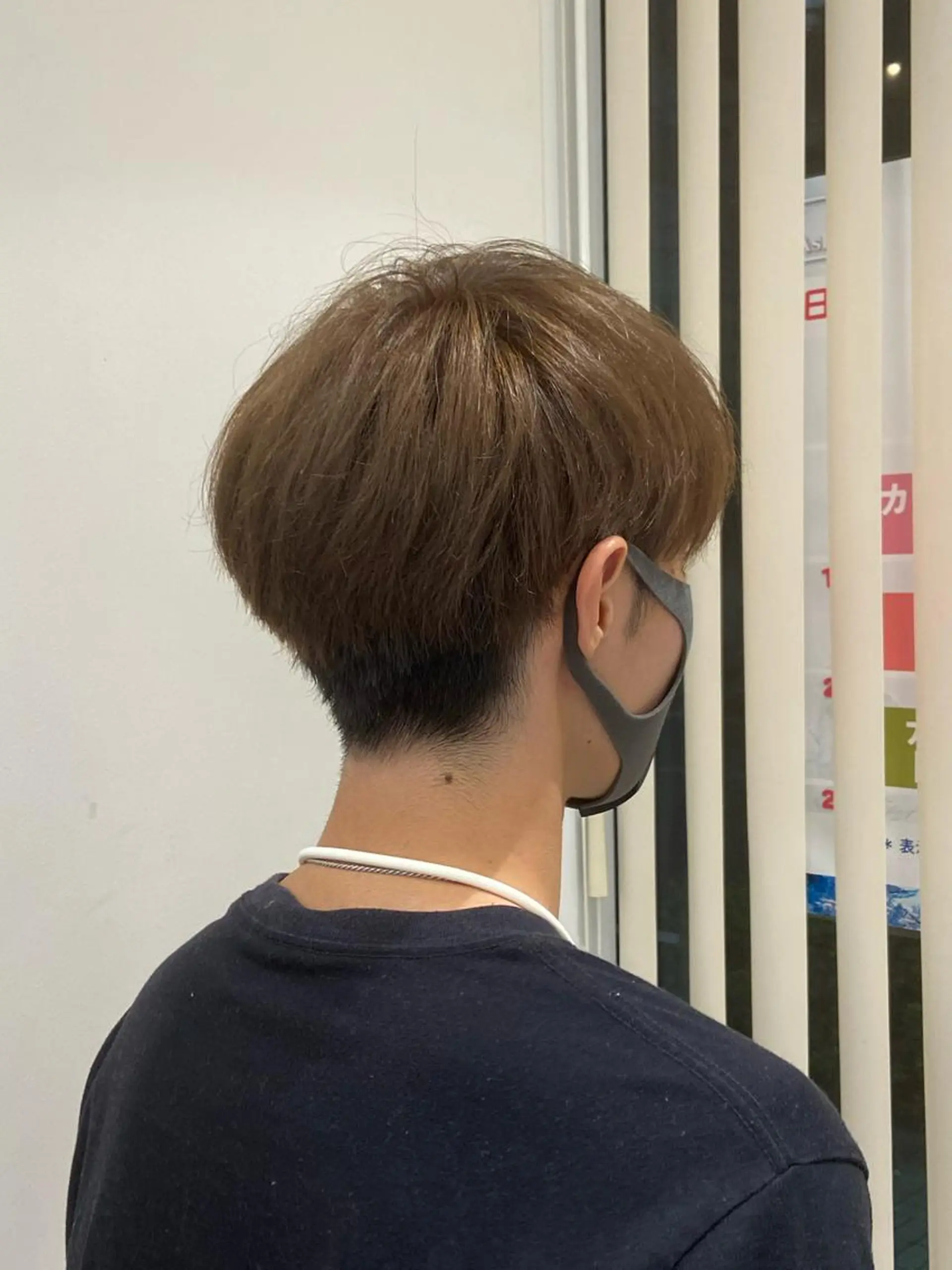 ショート カラー メンズ メンズブリーチ ベージュカラー ブリーチ カット ヘアカラー トリートメント 髪質改善縮毛矯正 💖店長 伊藤大輝のヘアスタイル
