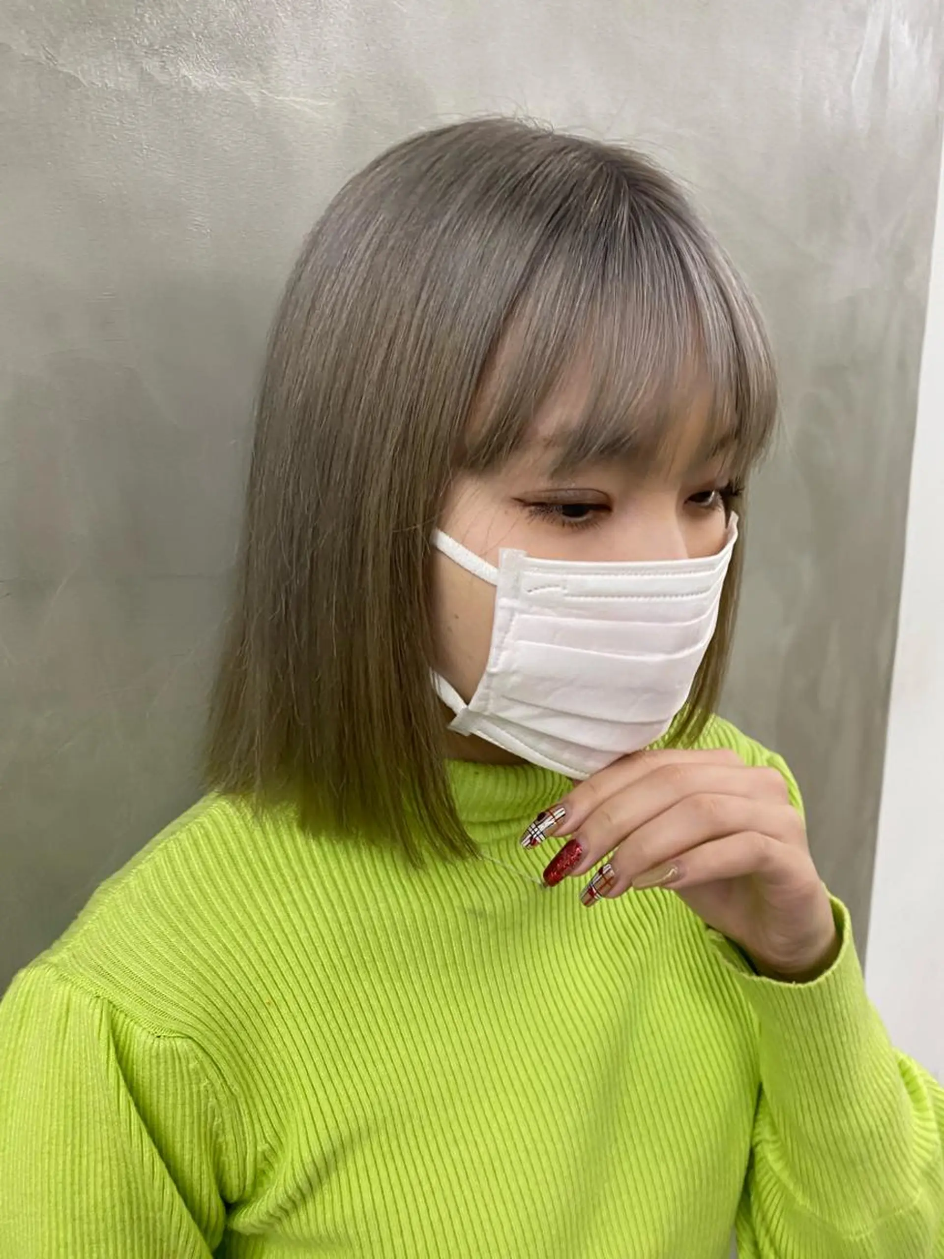 ミディアム カラー yiye 青山所属・無料カットモデル募集 🌱ひょうがのヘアスタイル