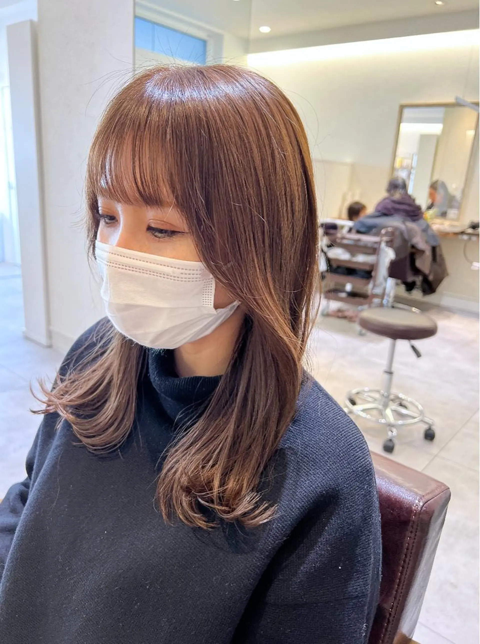 ロング カラー カット トリートメント 韓国ヘア×髪質改善 /yoshikaのヘアスタイル