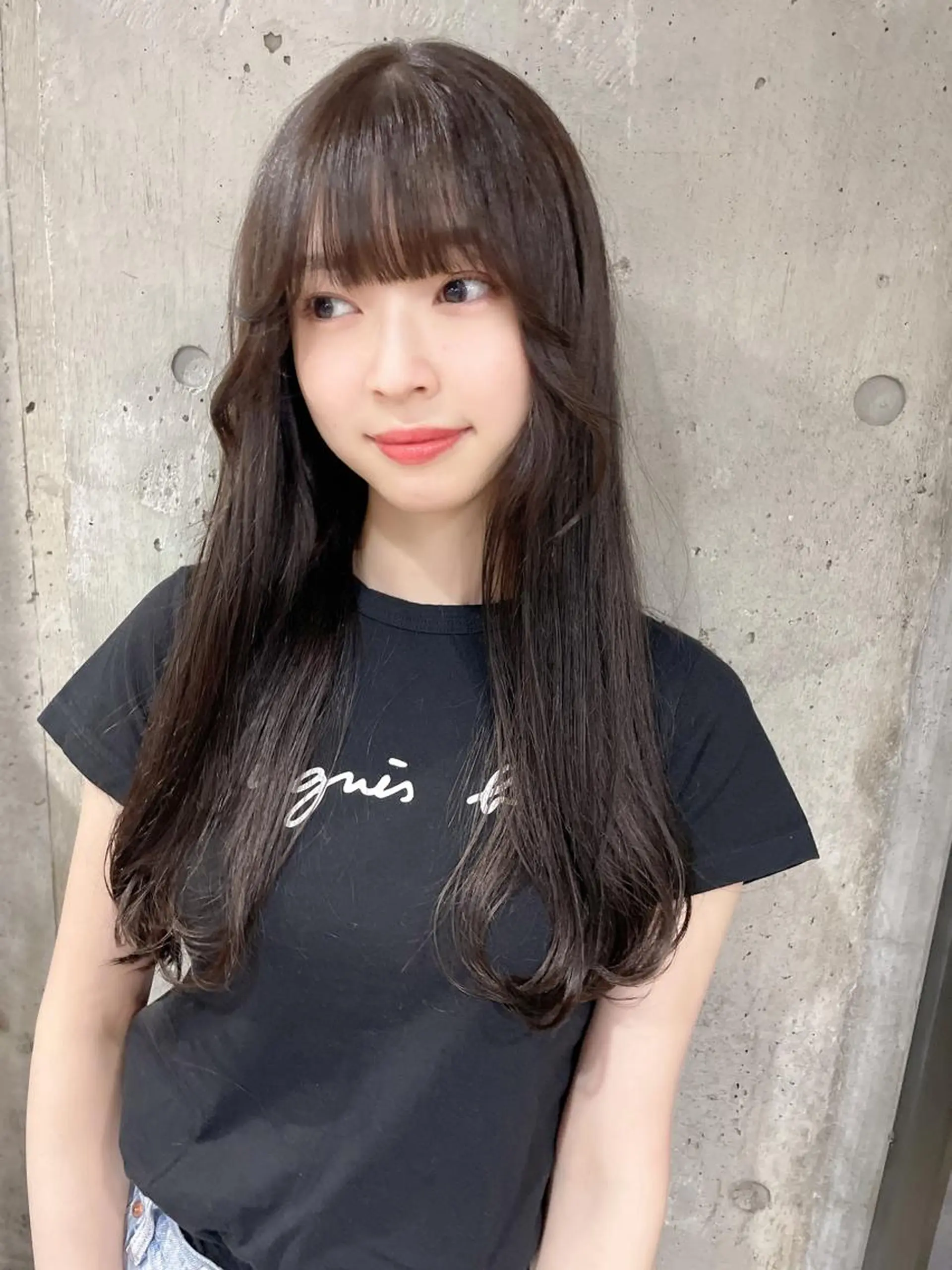 ロング カラー 韓国風ヘア 小顔カット トリートメント 🕊miki モテ髪🫧のヘアスタイル
