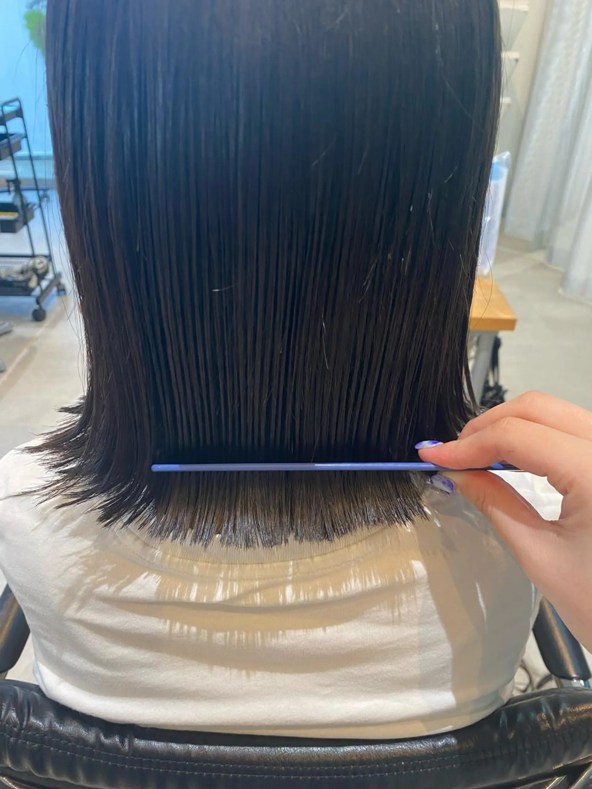 ミディアム ボブ hair S.coeur emu所属・黒木 日那のヘアスタイル