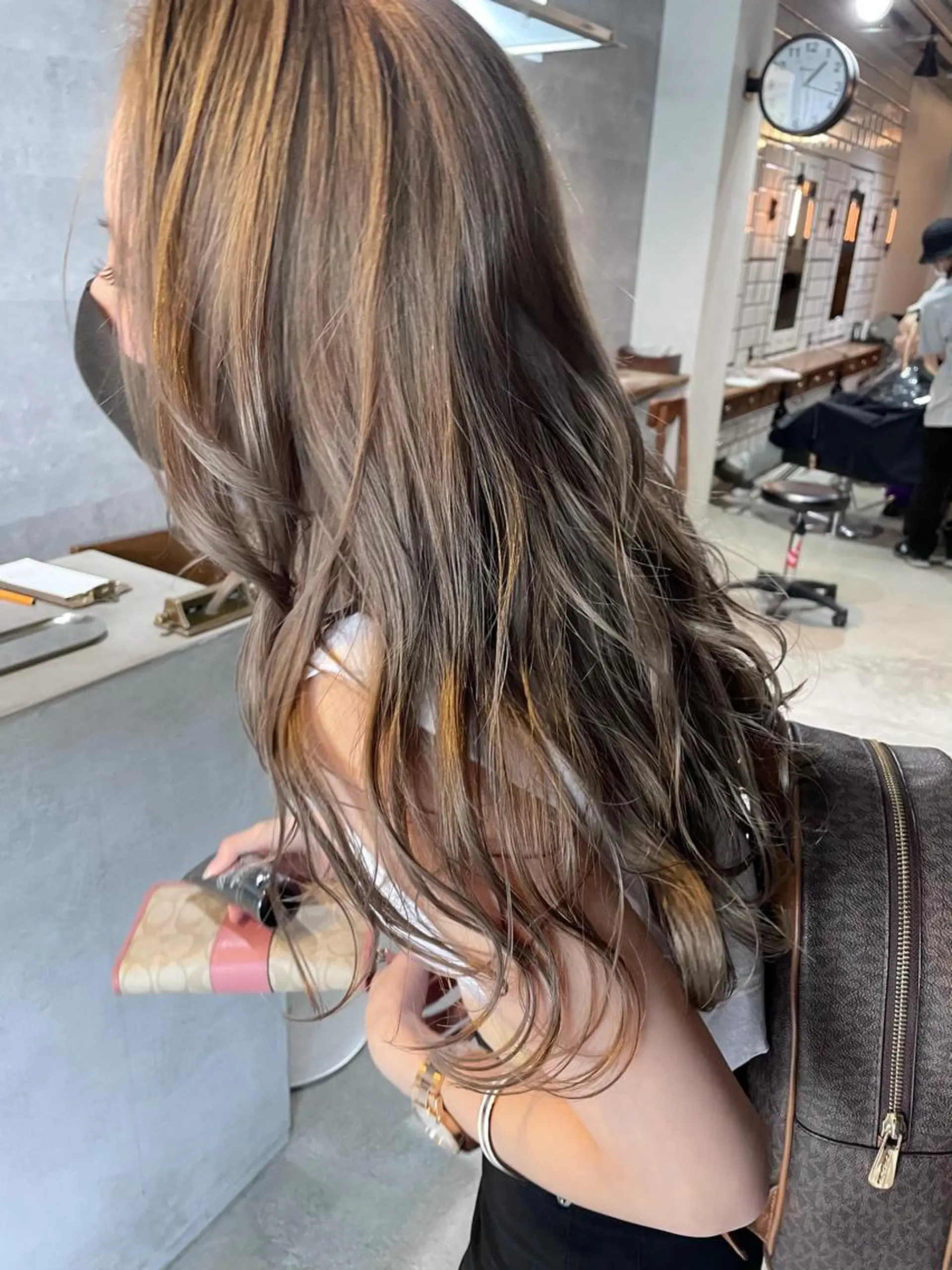 セミロング カラー ヘアカラー トリートメント メンズヘア/レイヤー /ボブ山内春輝のヘアスタイル