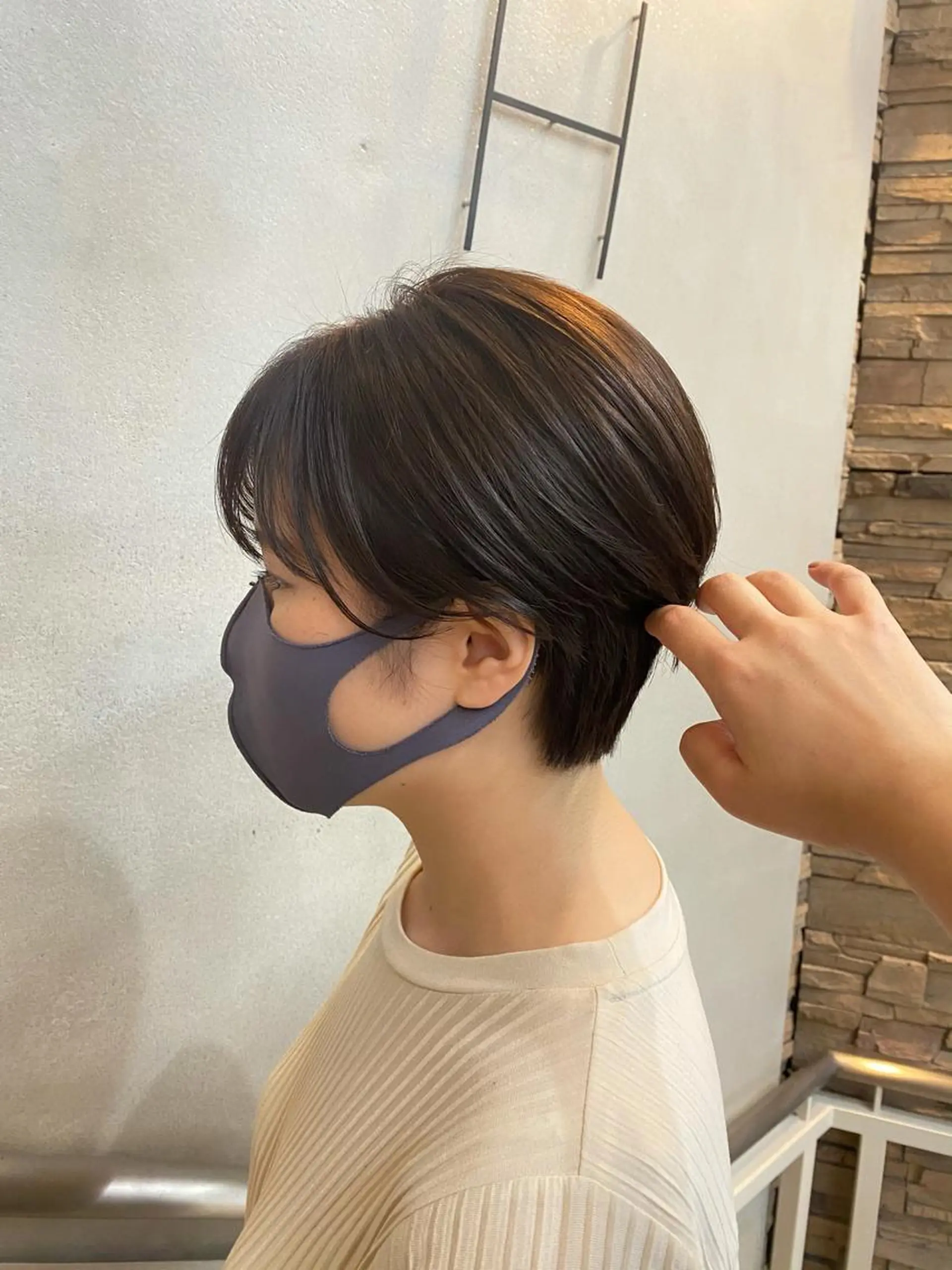 ショート カラー アッシュ ショートヘア 沖縄/ヘアアレンジ /ナカノのヘアスタイル