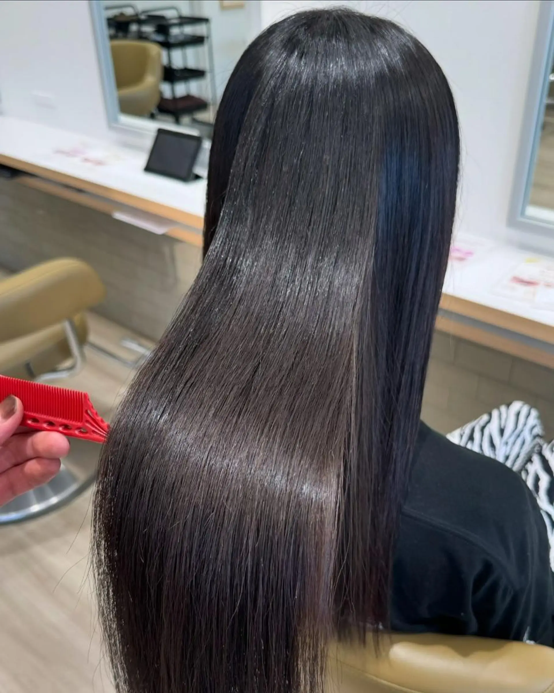 ロング ルクール柏崎店　大倉 日和のヘアスタイル