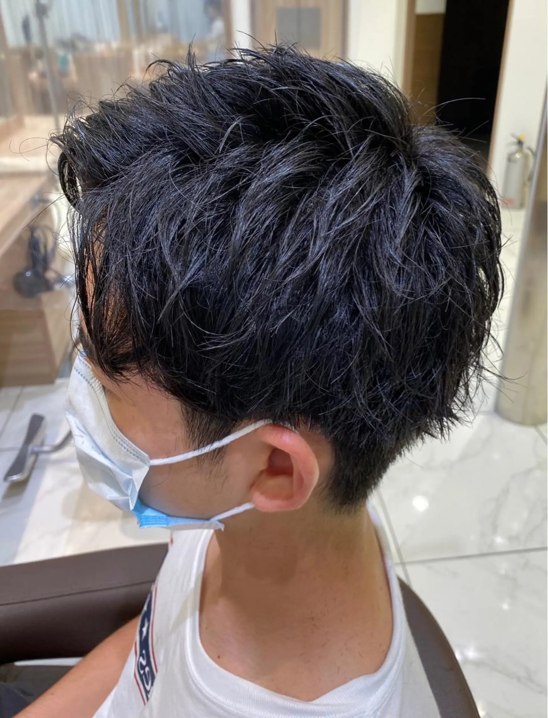 メンズ アップバング 🌟メンズカット🌟 内田祥太のヘアスタイル