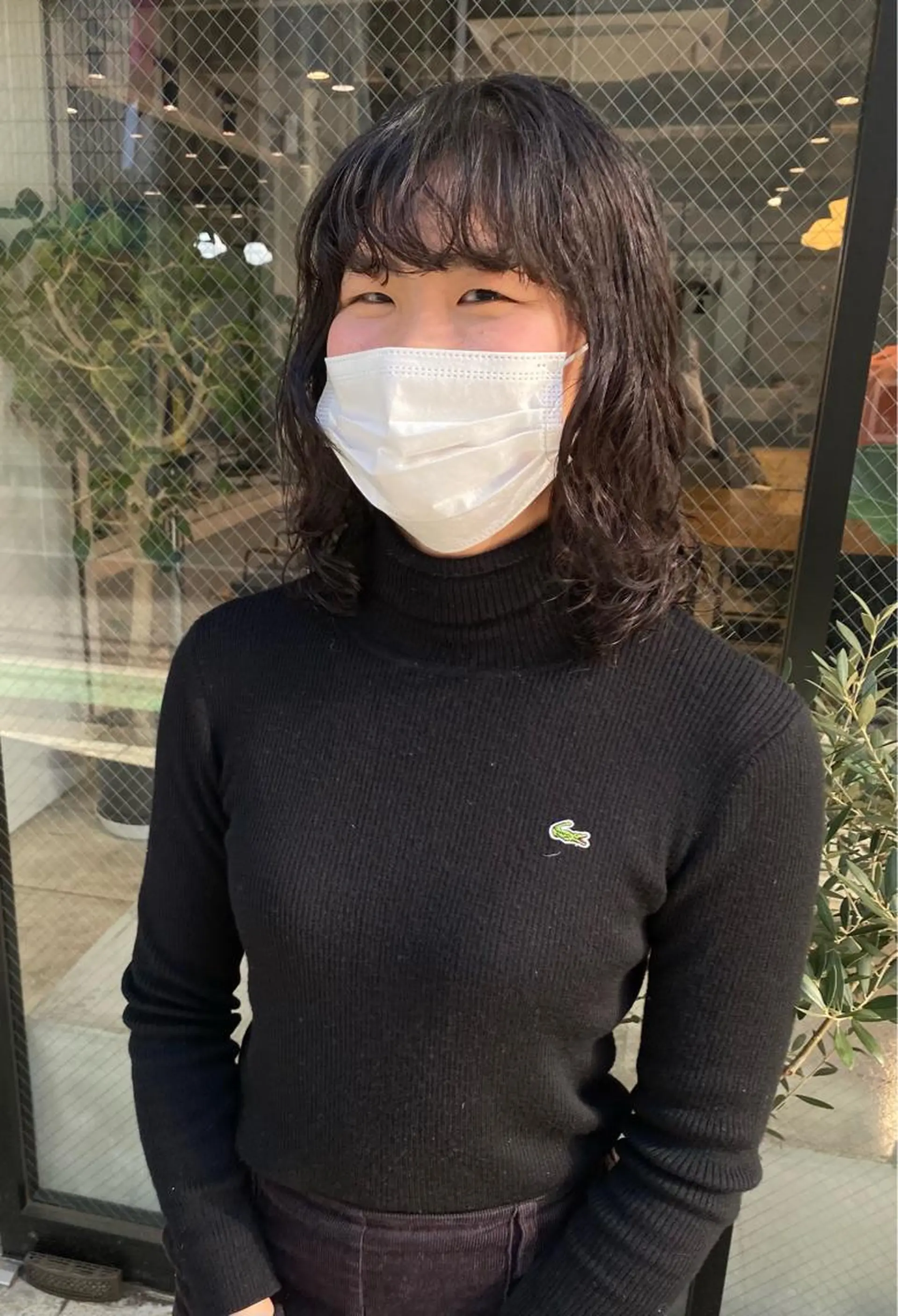 ミディアム カラー パーマ ヘアアレンジ パーマスタイル🔅 sayacaのヘアスタイル