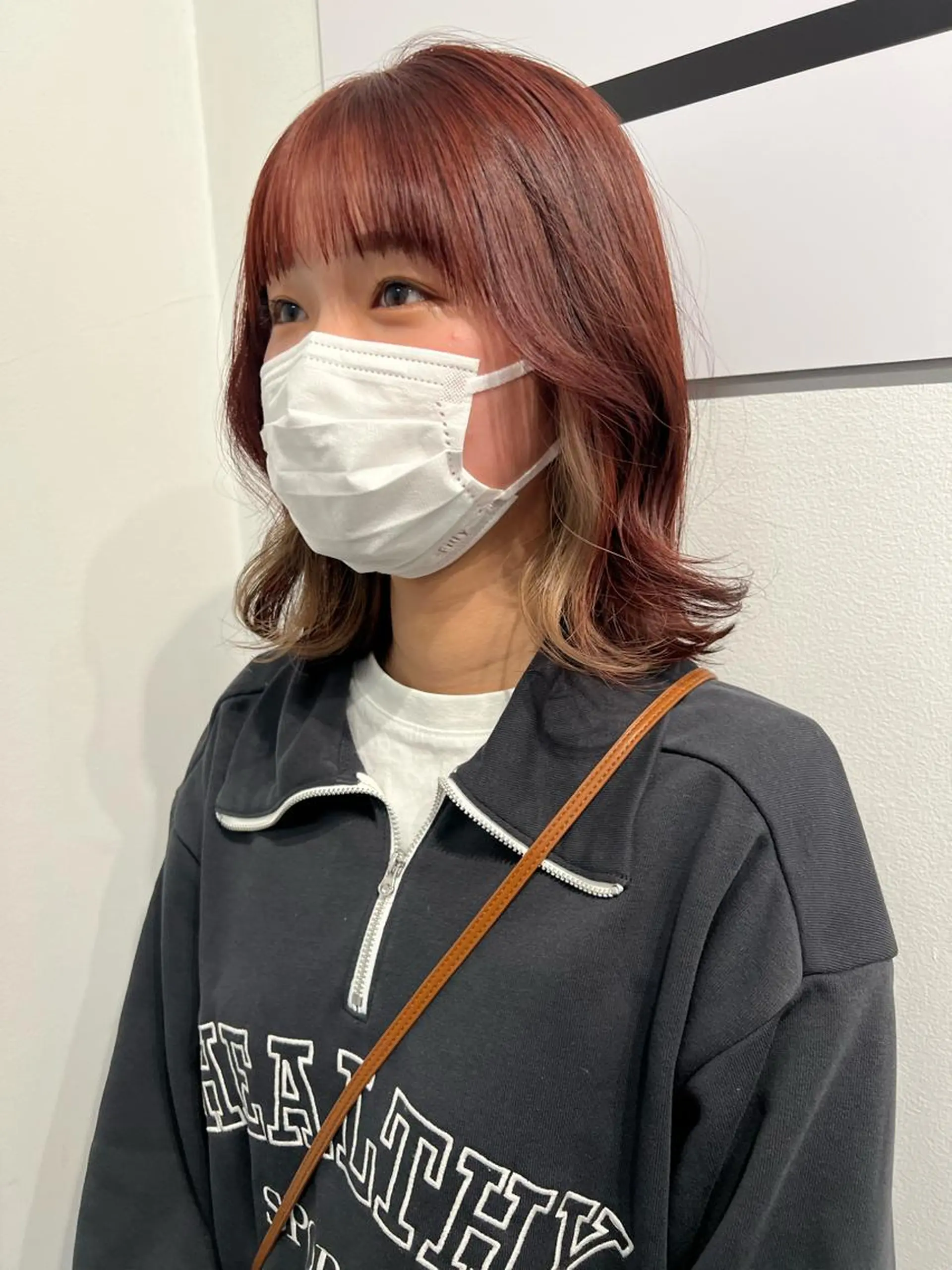 ミディアム カラー ヘアカラー トリートメント 似合わせヘア🫶🏻 つきいてるみのヘアスタイル