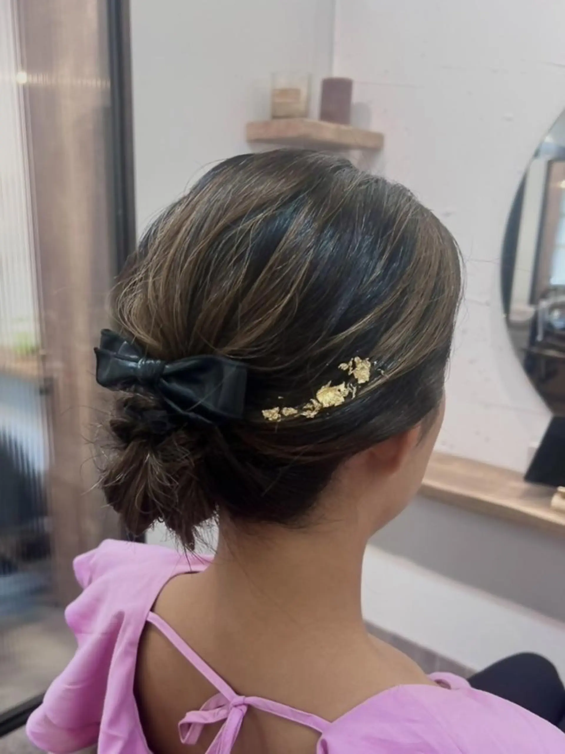 ミディアム ヘアアレンジ 結婚式・ブライダル ボブ Hitomi ヒトミの眉毛・アイブロウイメージ