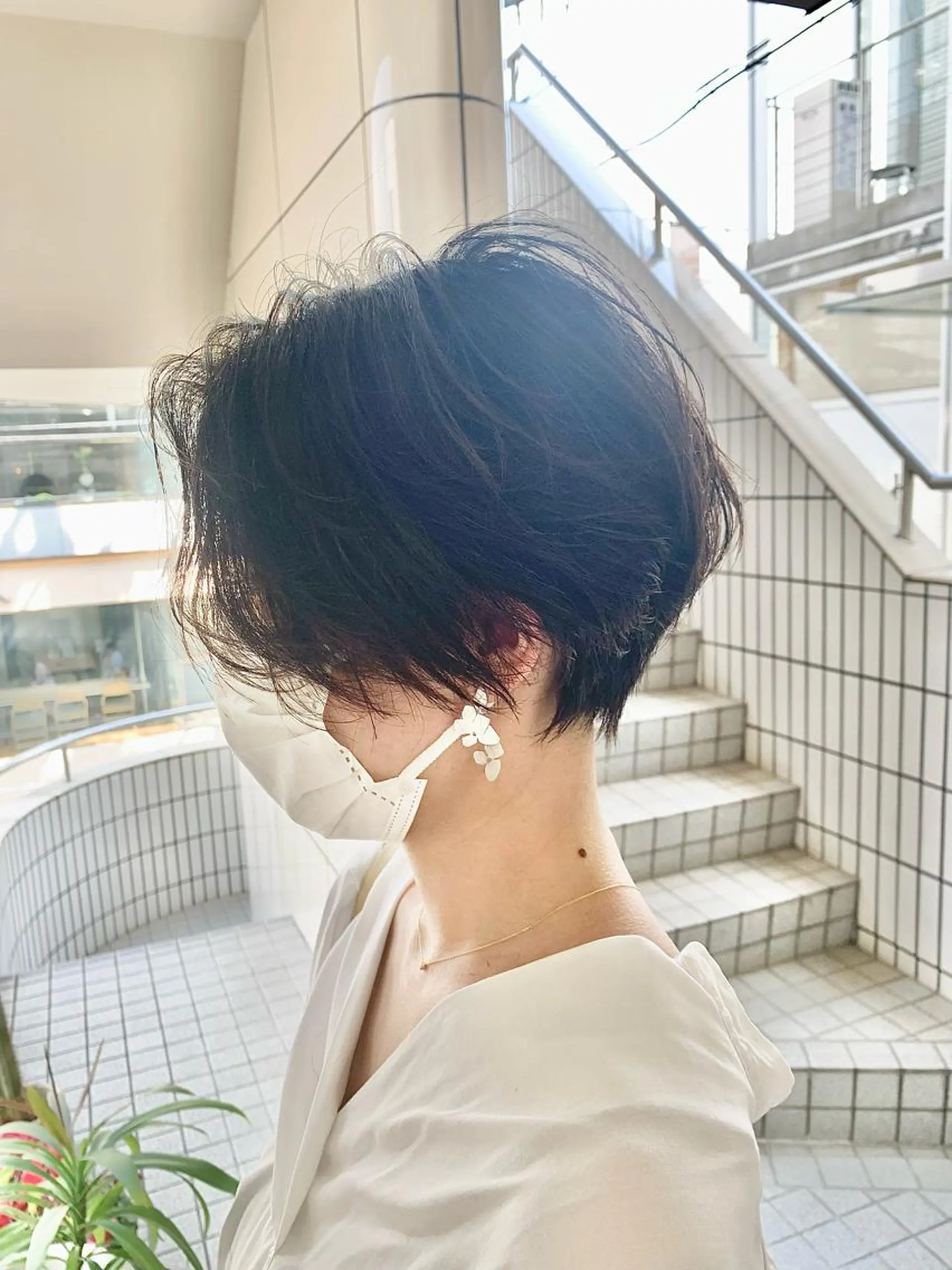 ショート ヘアアレンジ ショートヘア カット ヘアカラー トリートメント JYUNESU表参道所属・似合わせhair🔸 アサダ　タカコ🔸のヘアスタイル
