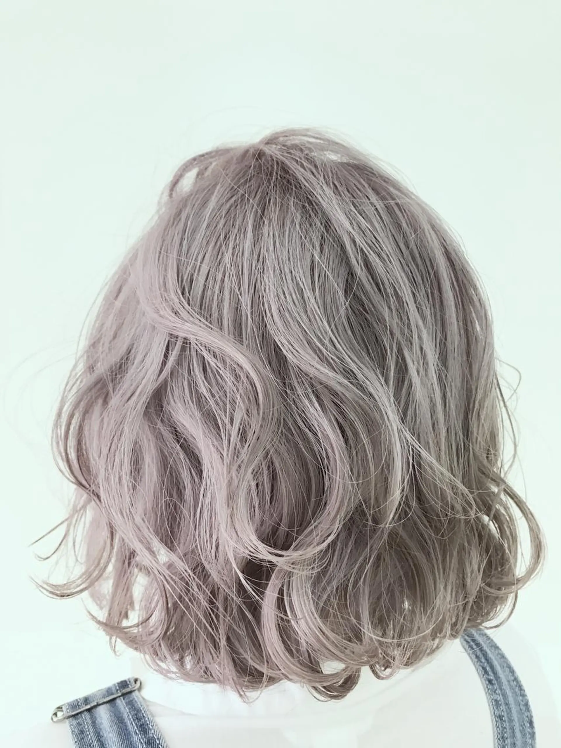 ミディアム パープルカラー Lee枚方所属・今里 弘樹のヘアスタイル