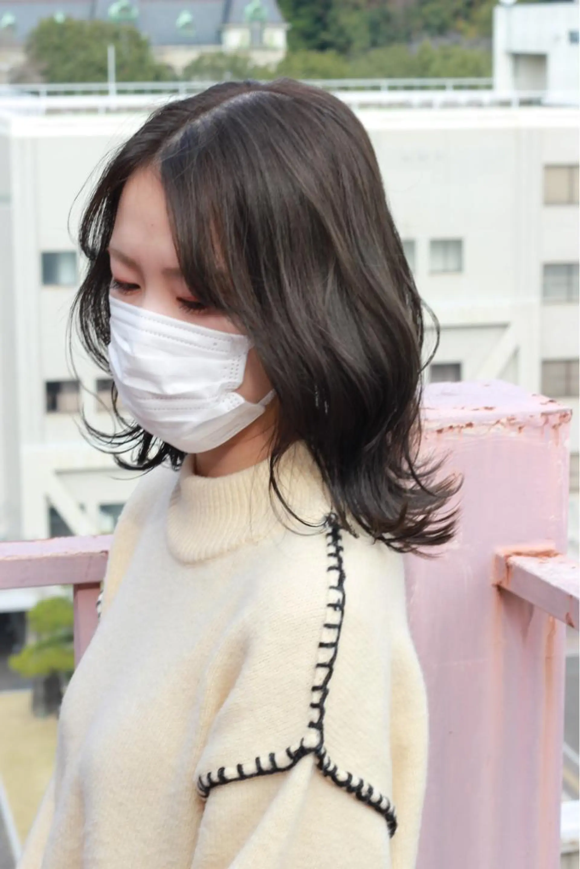 カラー グレージュ カーキグレージュ カット ヘアカラー Viage （ビアージュ）のヘアスタイル