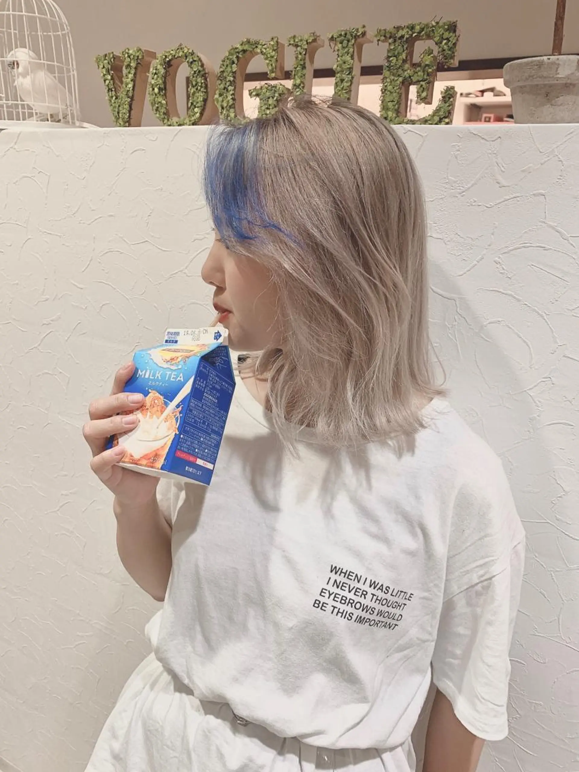 ミディアム カラー THOiRY栄所属・三宅航平 モデル募集⭐️のヘアスタイル
