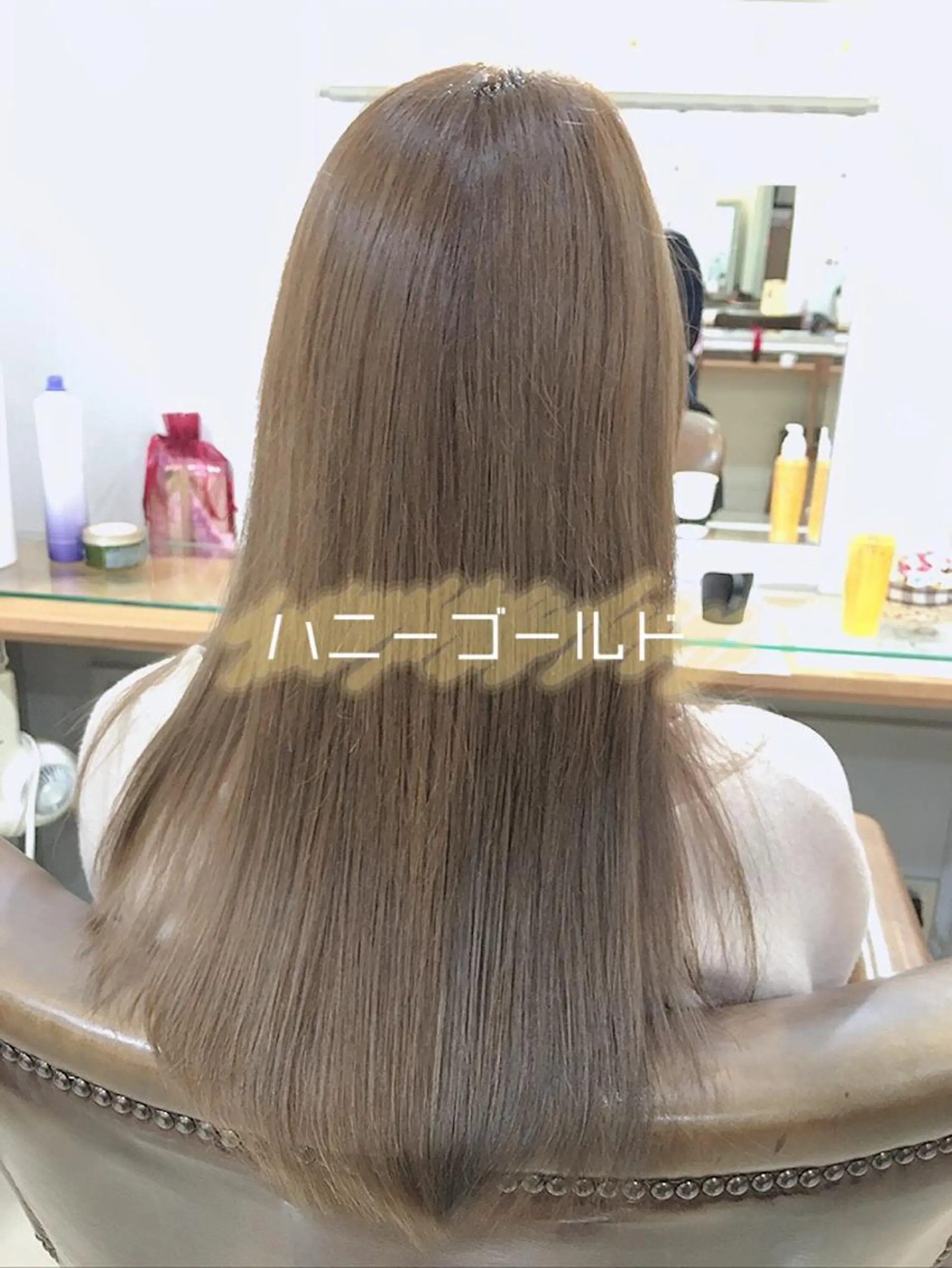 ロング カラー パーマ/ハイライト 💙鶴岡 愛💙のヘアスタイル