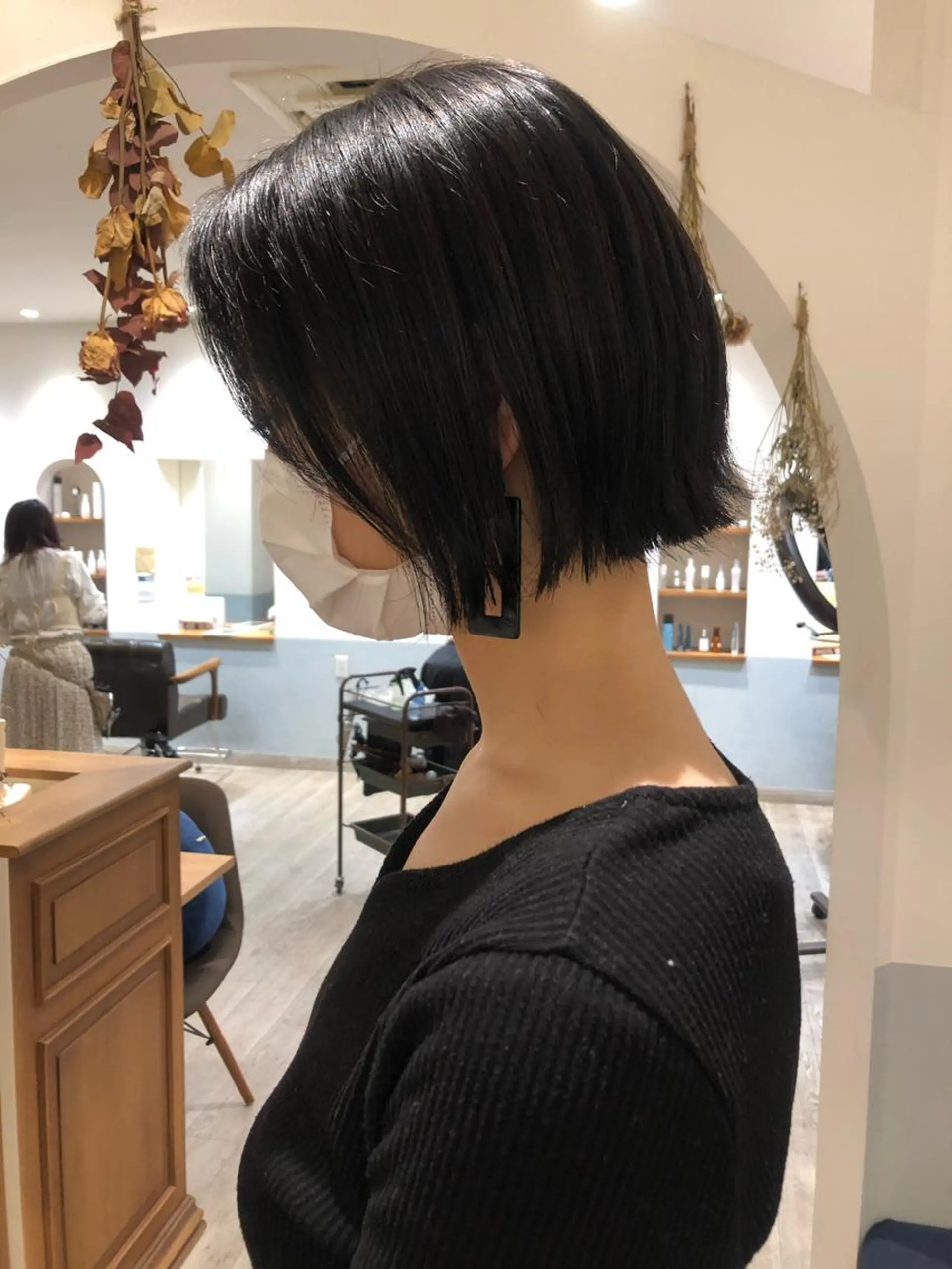 ショート カラー 🩰オリーブ/ ベージュ松本咲花🩰のヘアスタイル