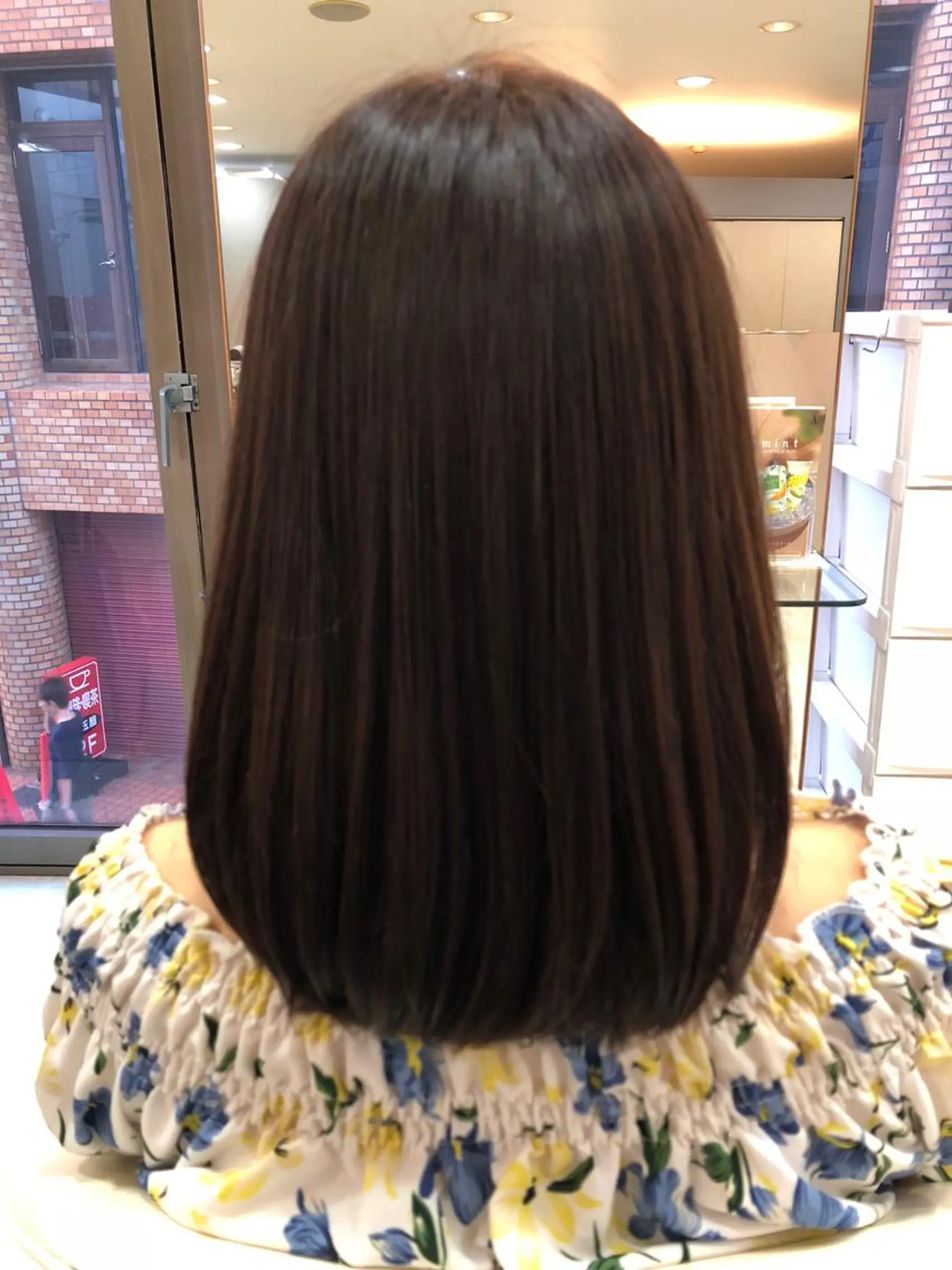 ミディアム トリートメント トリートメント チーフデザイナー 西川凌史のヘアスタイル