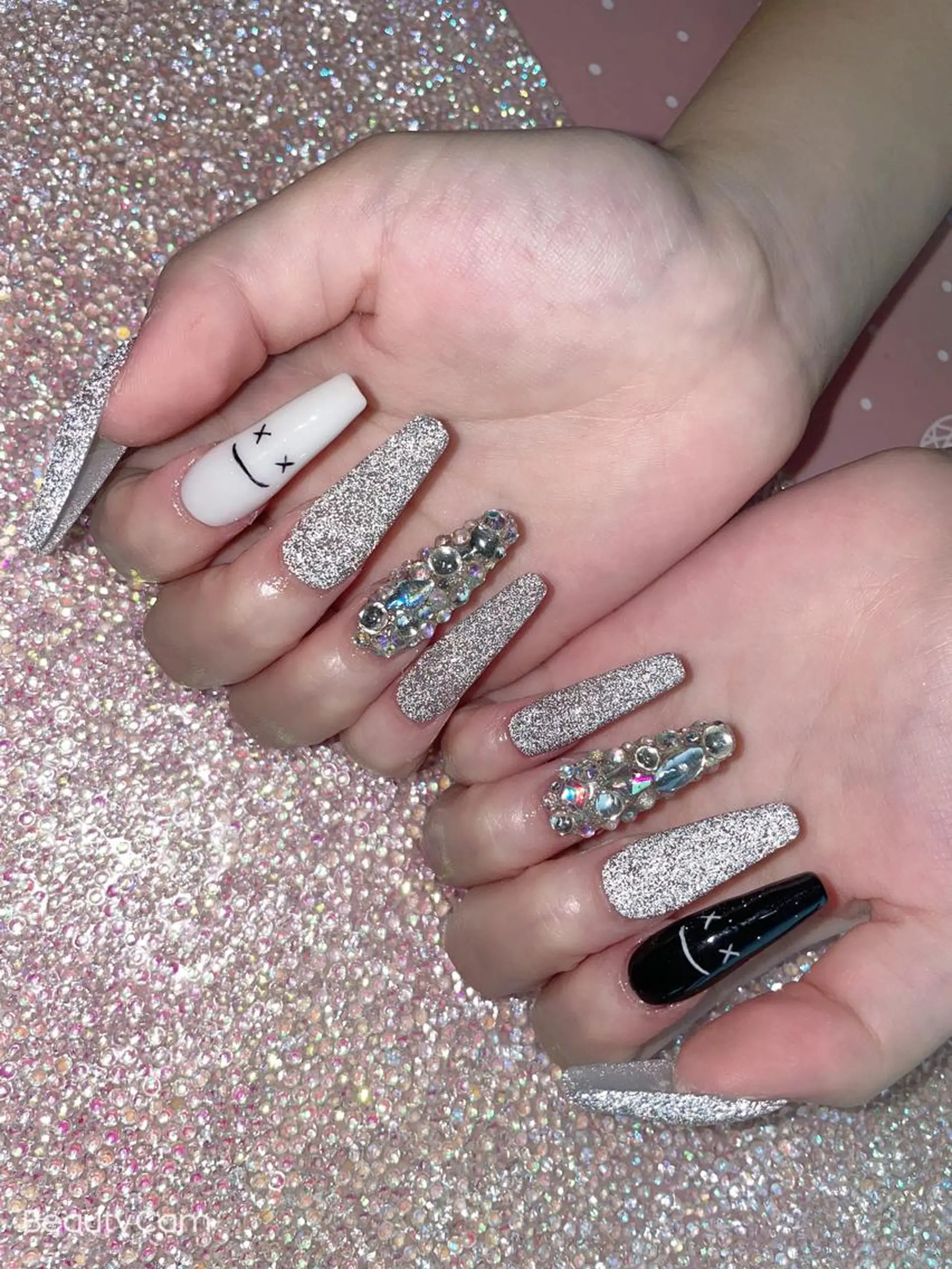 ロング ネイル アートネイル フラッシュネイル スカルプネイル ハンドネイル 《LB》ラブリエ Nail&eyeのマツエク・マツパデザイン