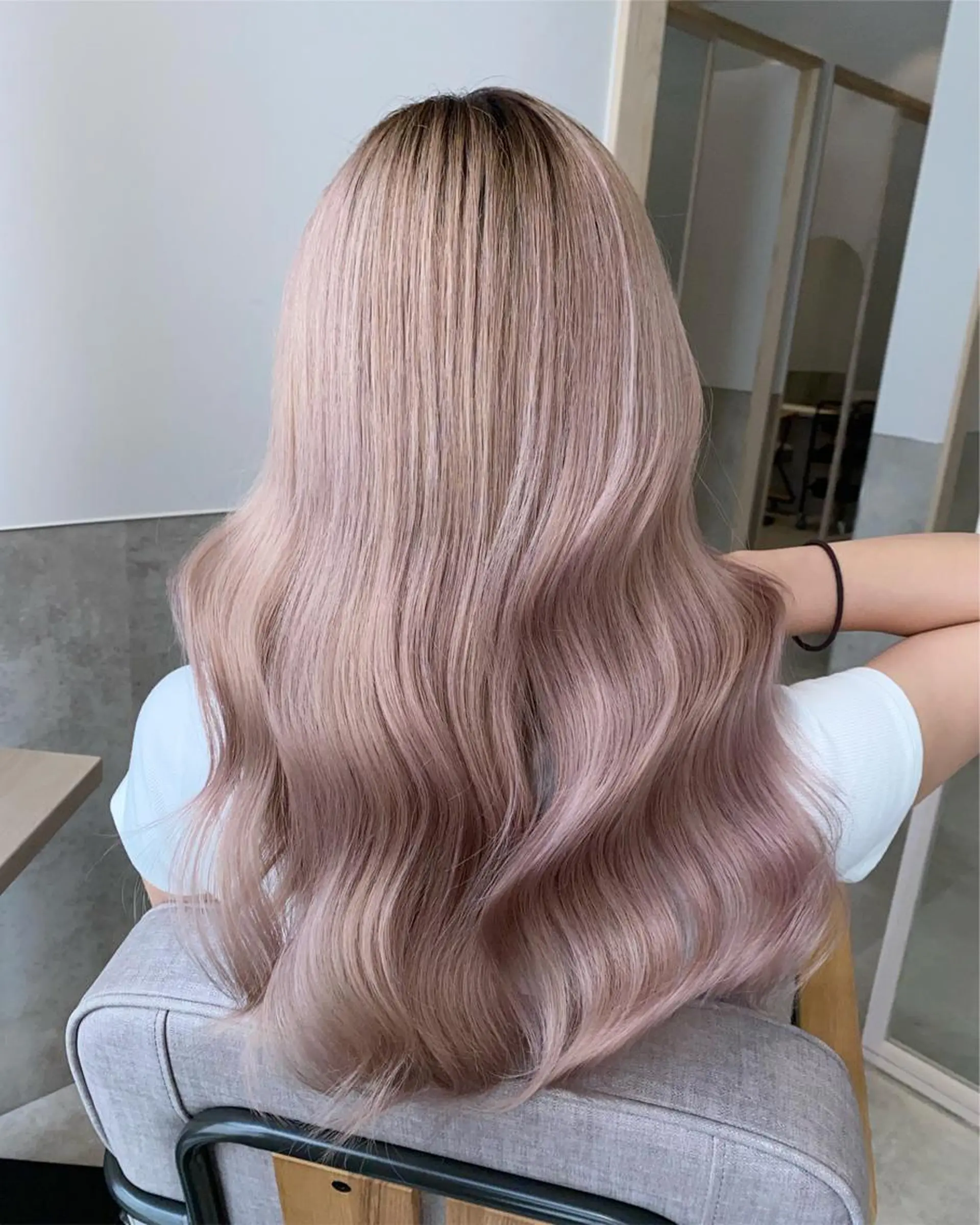 セミロング カラー カット ヘアカラー gotoday所属・上品カラー HIDEのヘアスタイル