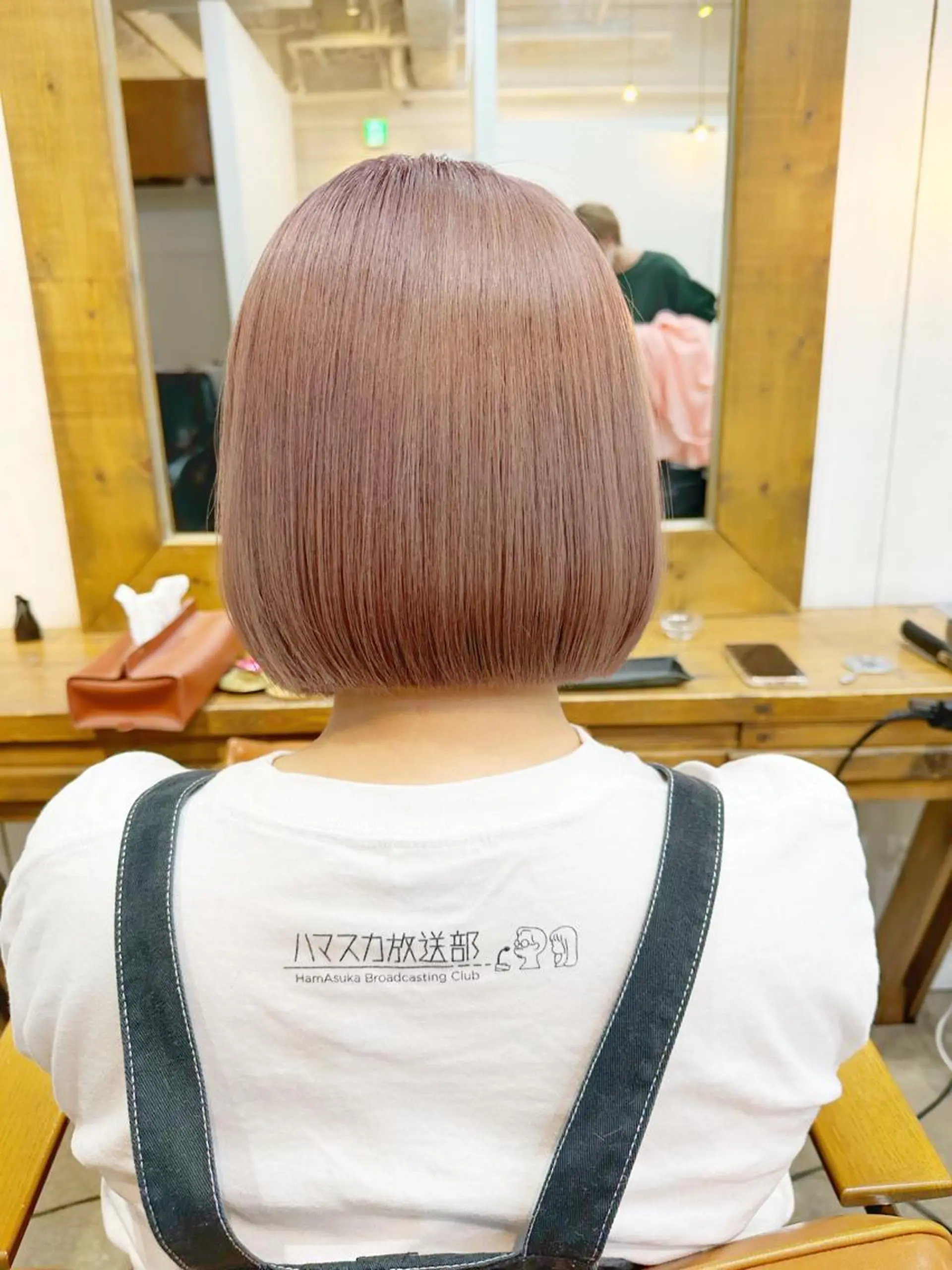 ショート カラー ショートボブ ハンサムショート 丸みショート アディクシーカラー ボブ カット ヘアカラー トリートメント newline銀座所属・銀座ショート/ 大人ショート/金子涼のヘアスタイル