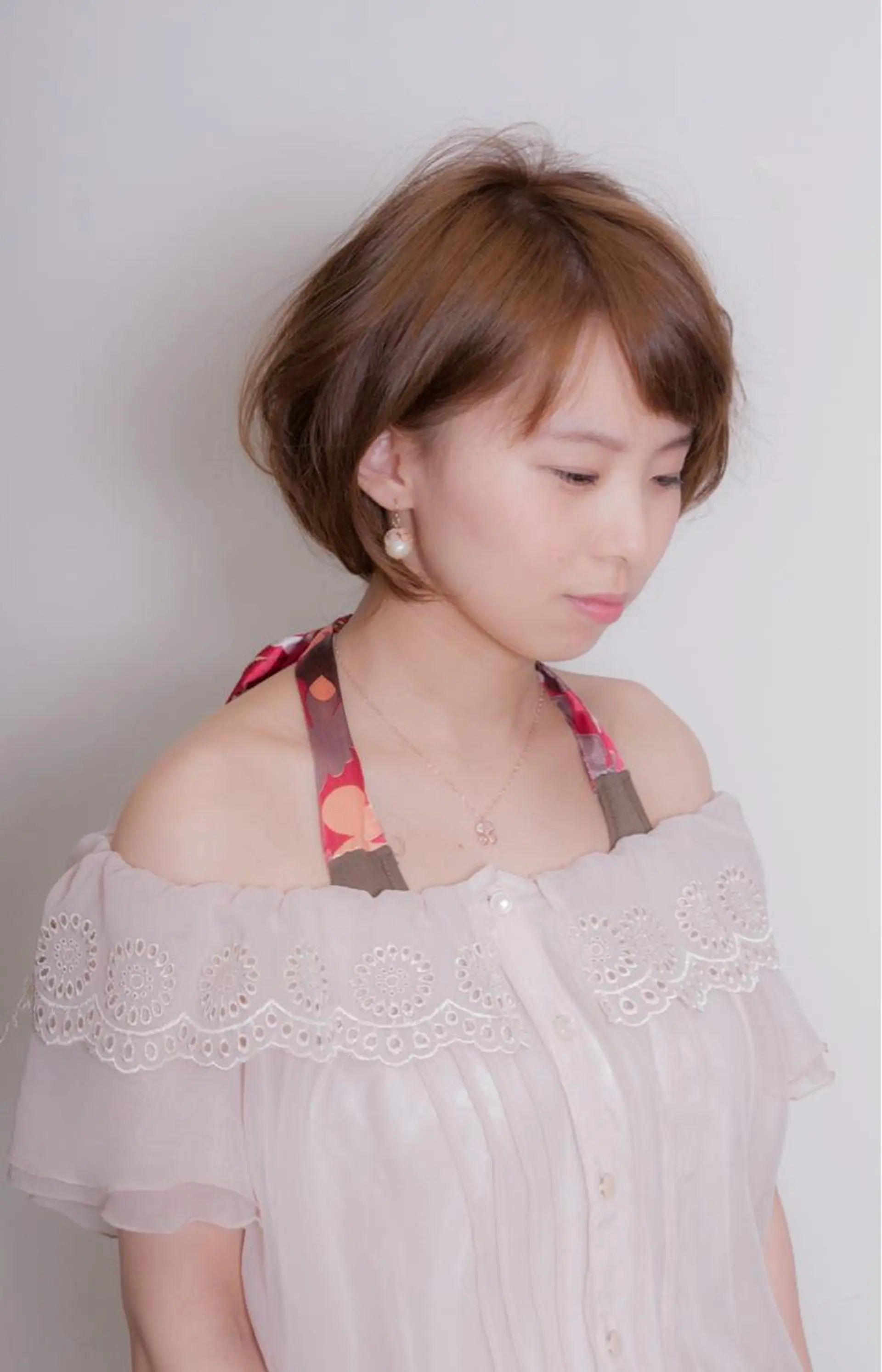 ショート カラー アッシュ オレンジ 似合わせカット カット ヘアカラー トリートメント 【H.GENTIL】 TERUのその他イメージ