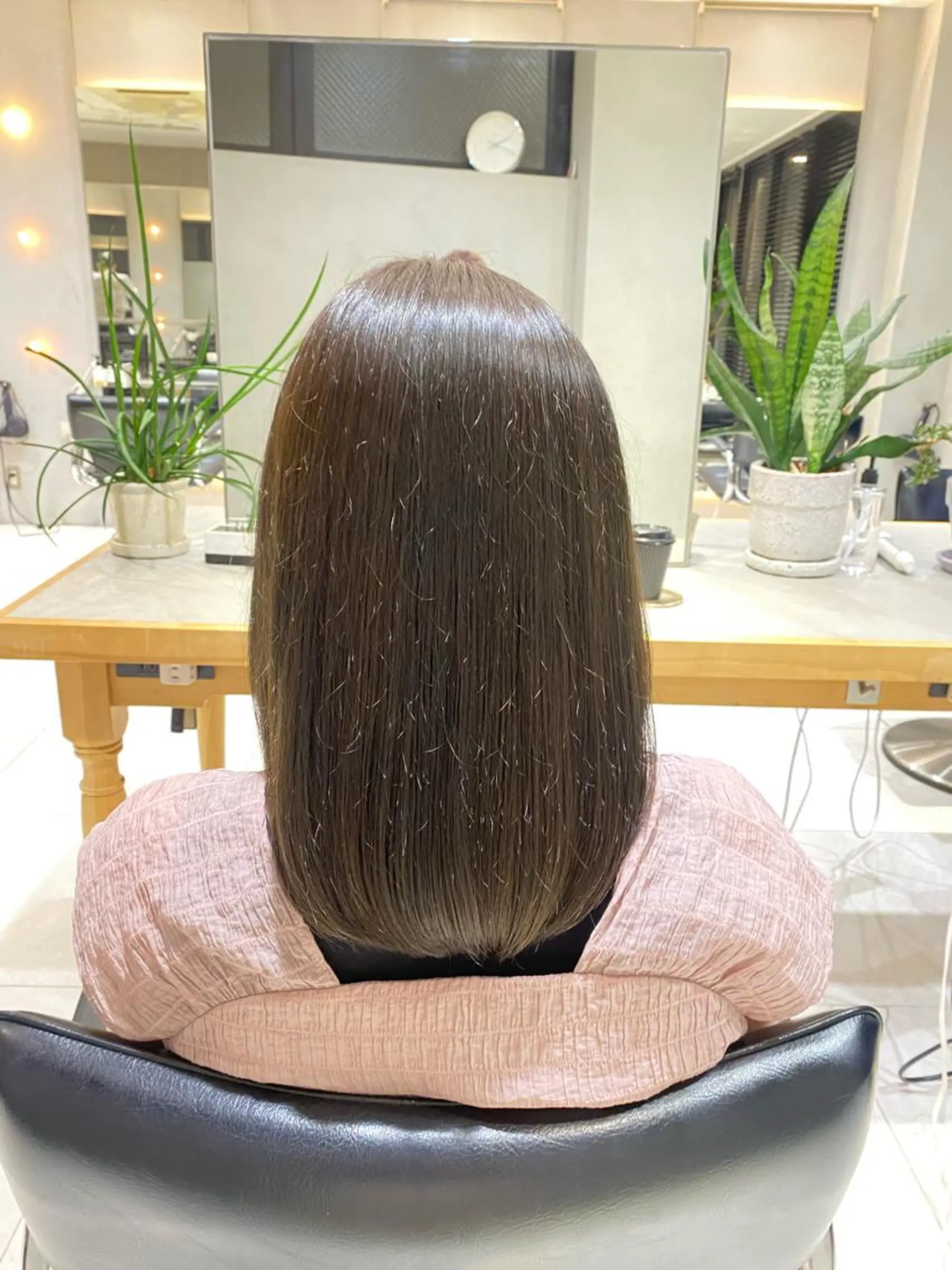 ミディアム カラー オリーブカラー 🍊暖色カラー🍊 sakuraのヘアスタイル