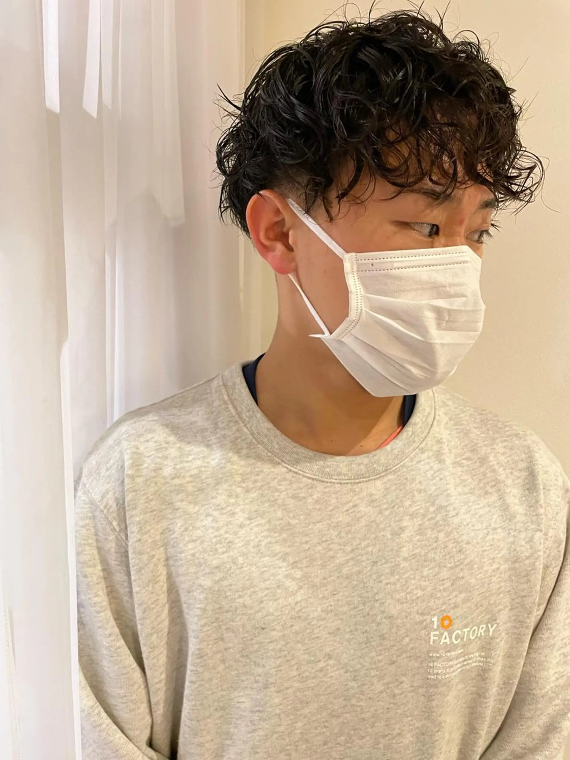 パーマ メンズ 藤井 みなみのヘアスタイル