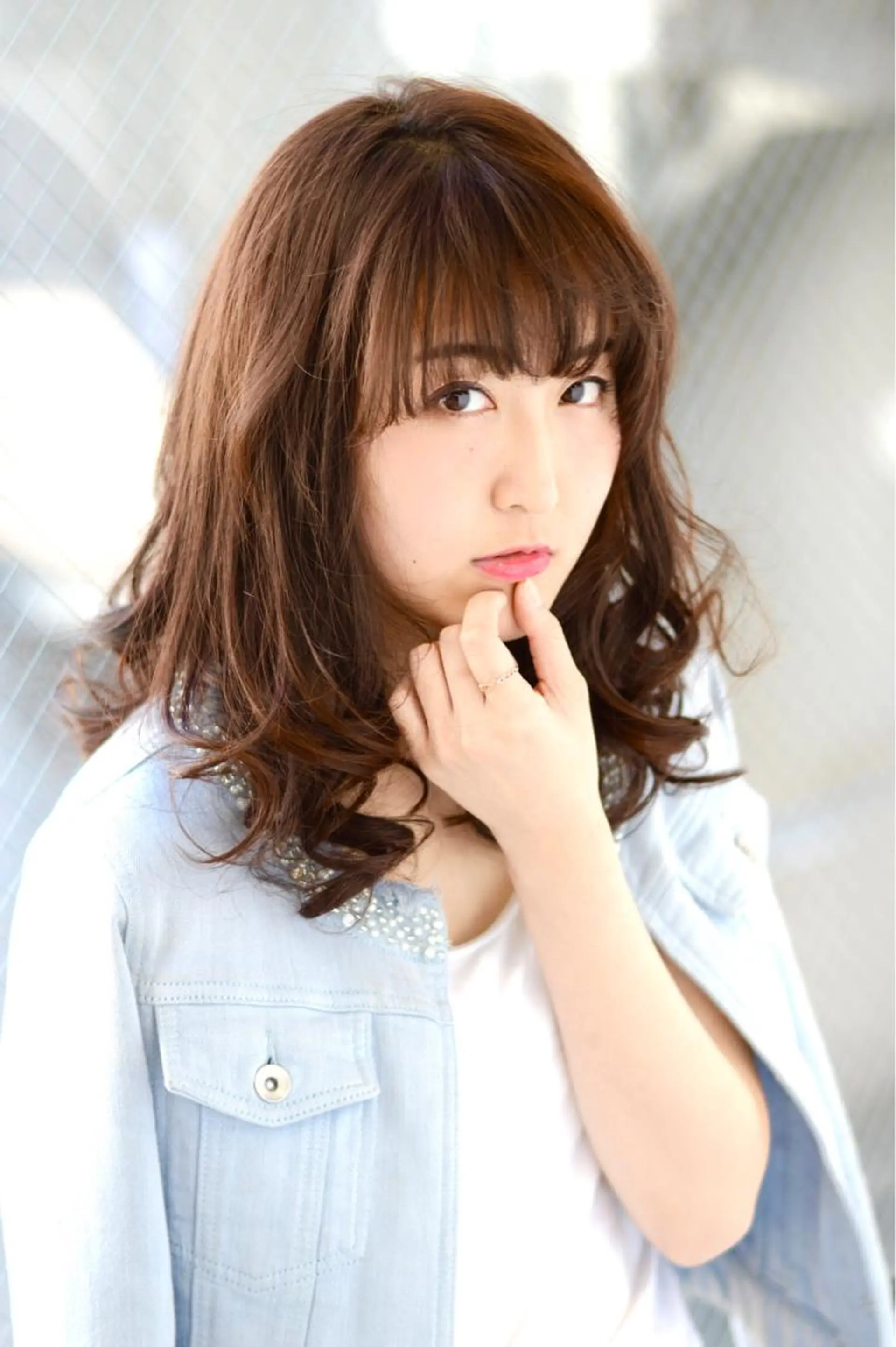 ロング カラー パーマ テラモト カズヨシのヘアスタイル