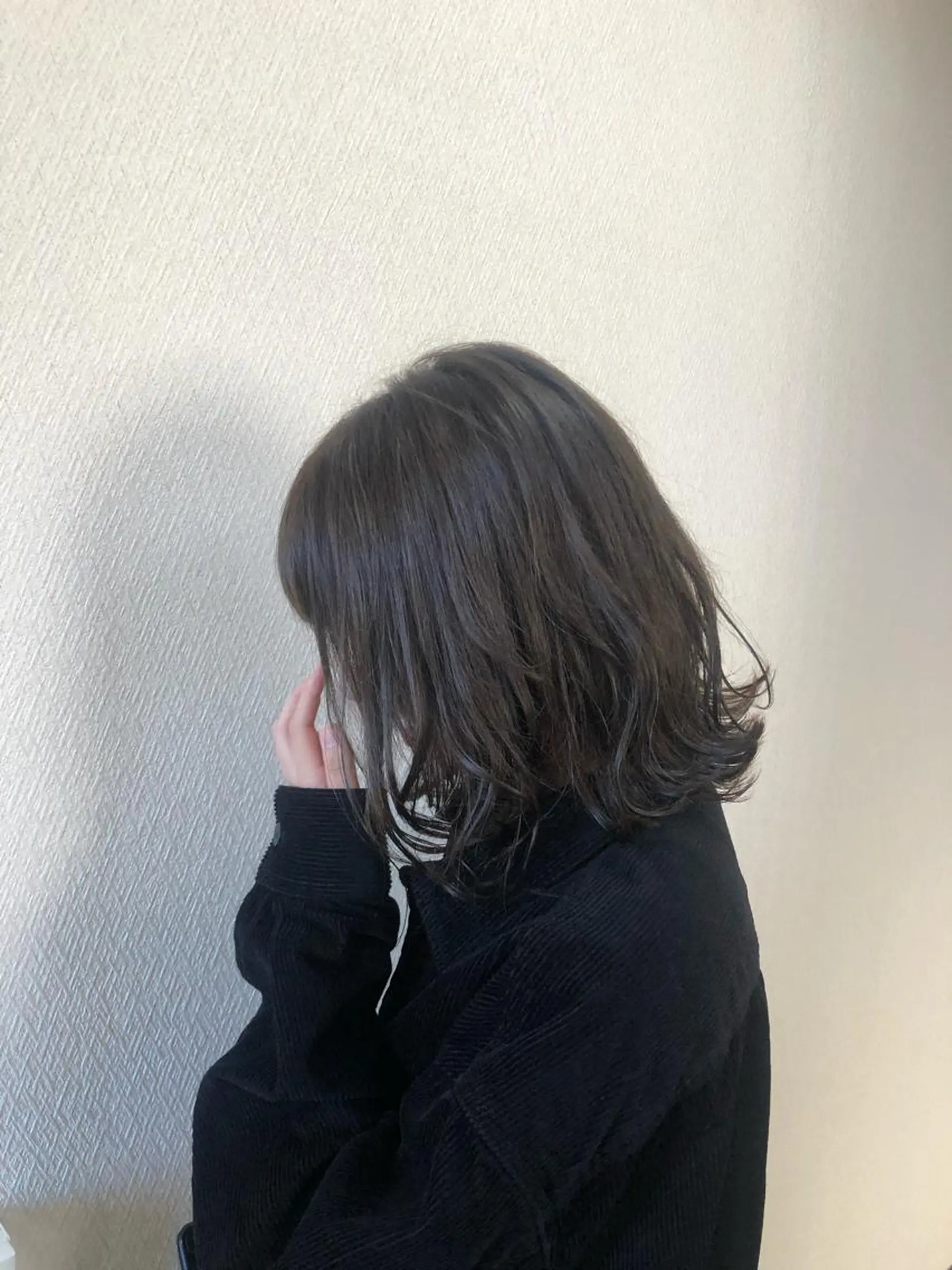 ミディアム カラー アッシュ アッシュグレー アッシュグレージュ ベージュカラー ブリーチ 水野 雪 /パーマ/暖色カラーのヘアスタイル