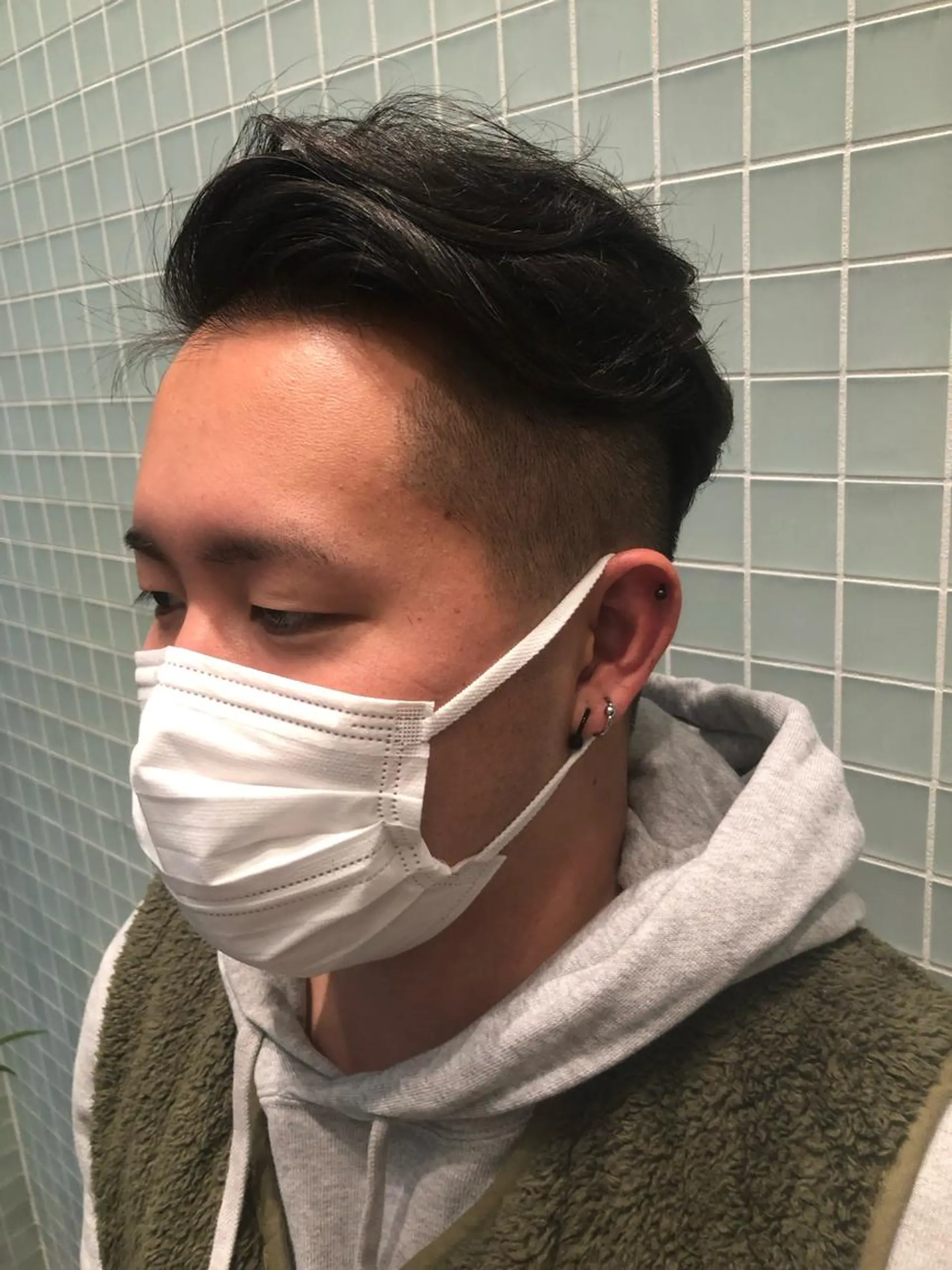 メンズ 刈り上げ 佐伯 凌太郎のヘアスタイル